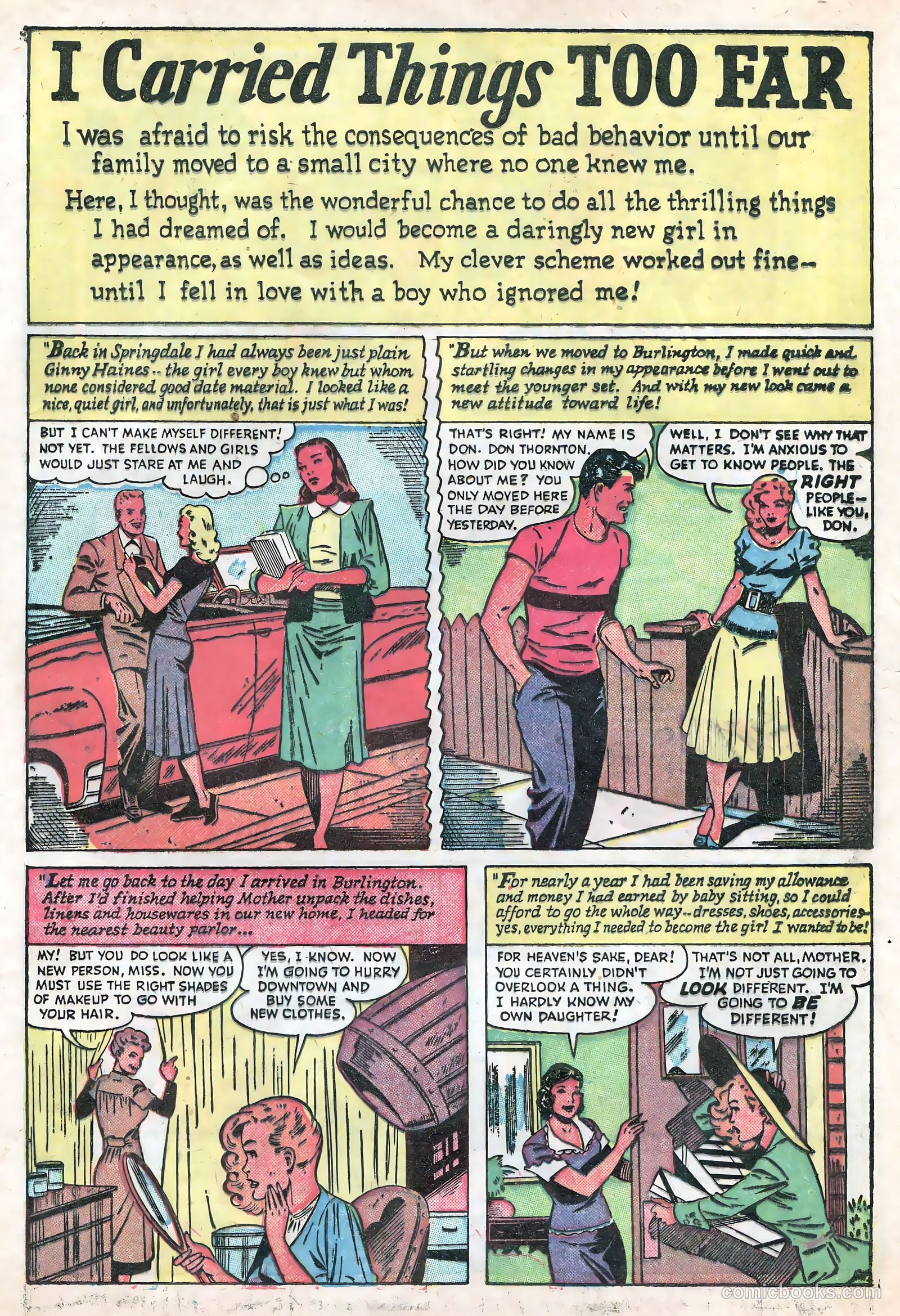Teen-Age Romances #18 — page 17 of 36