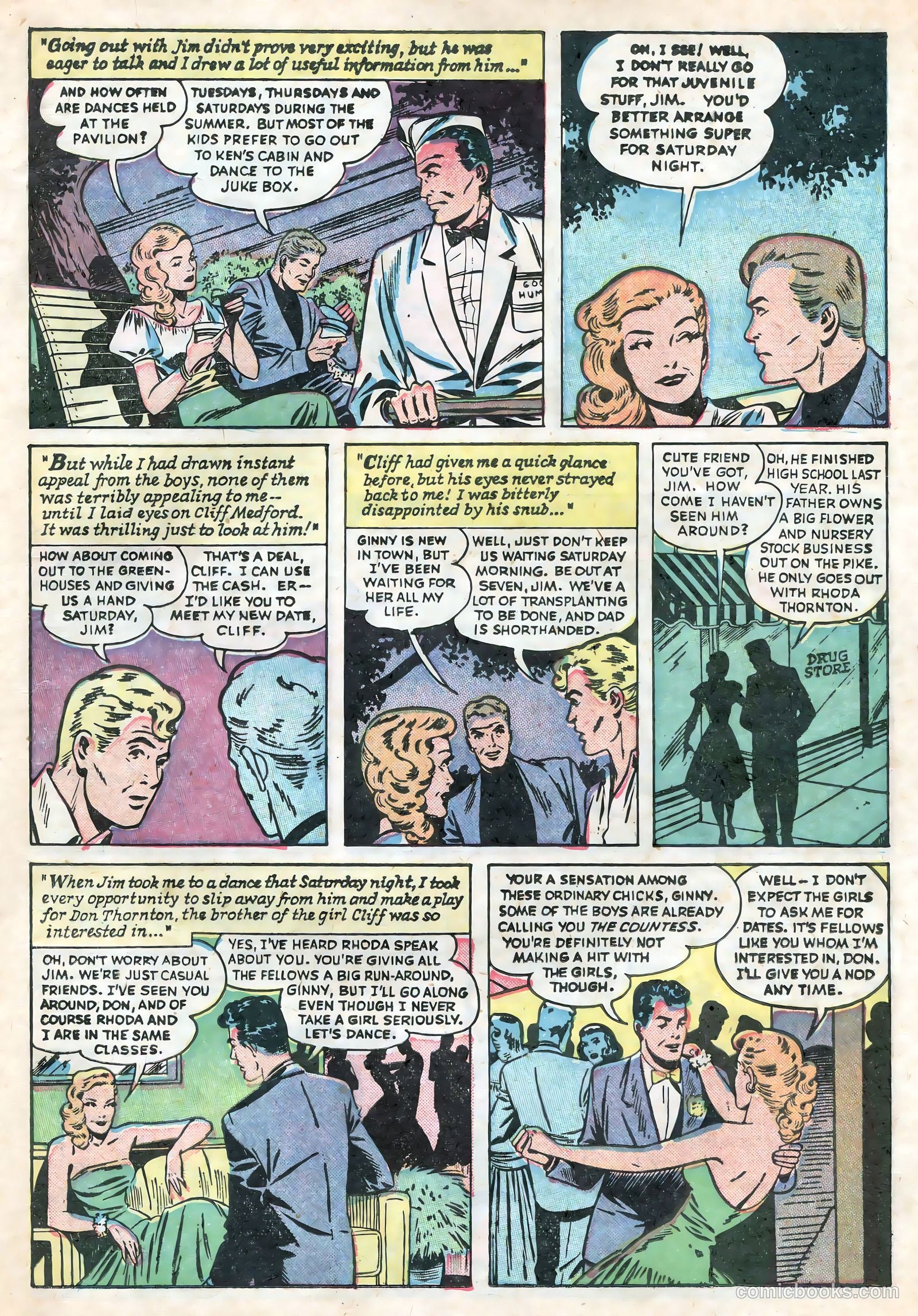 Teen-Age Romances #18 — page 19 of 36