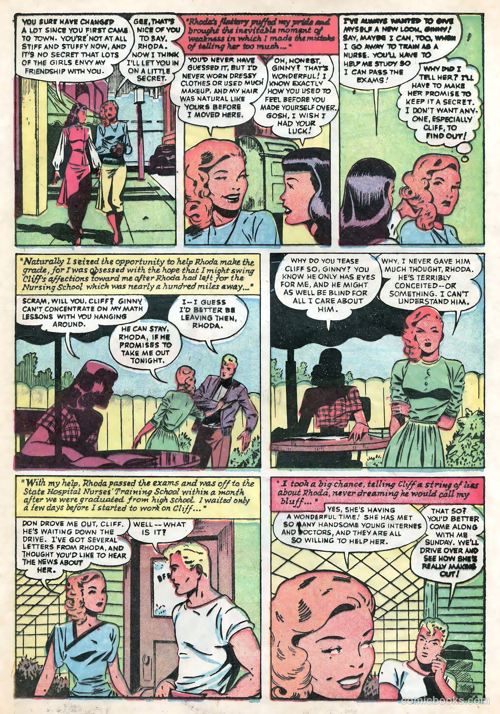 Teen-Age Romances #18 — page 21 of 36