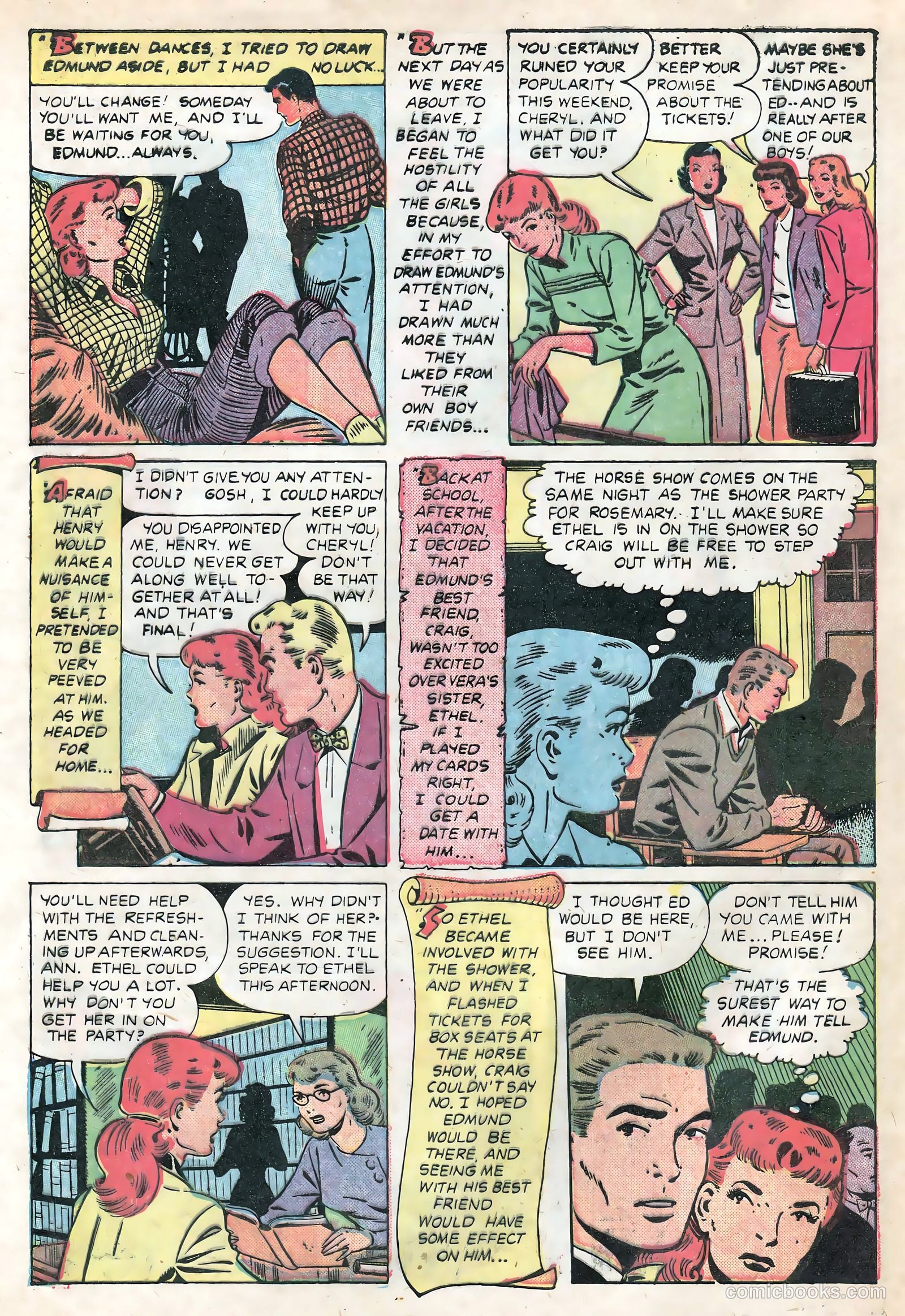 Teen-Age Romances #18 — page 32 of 36