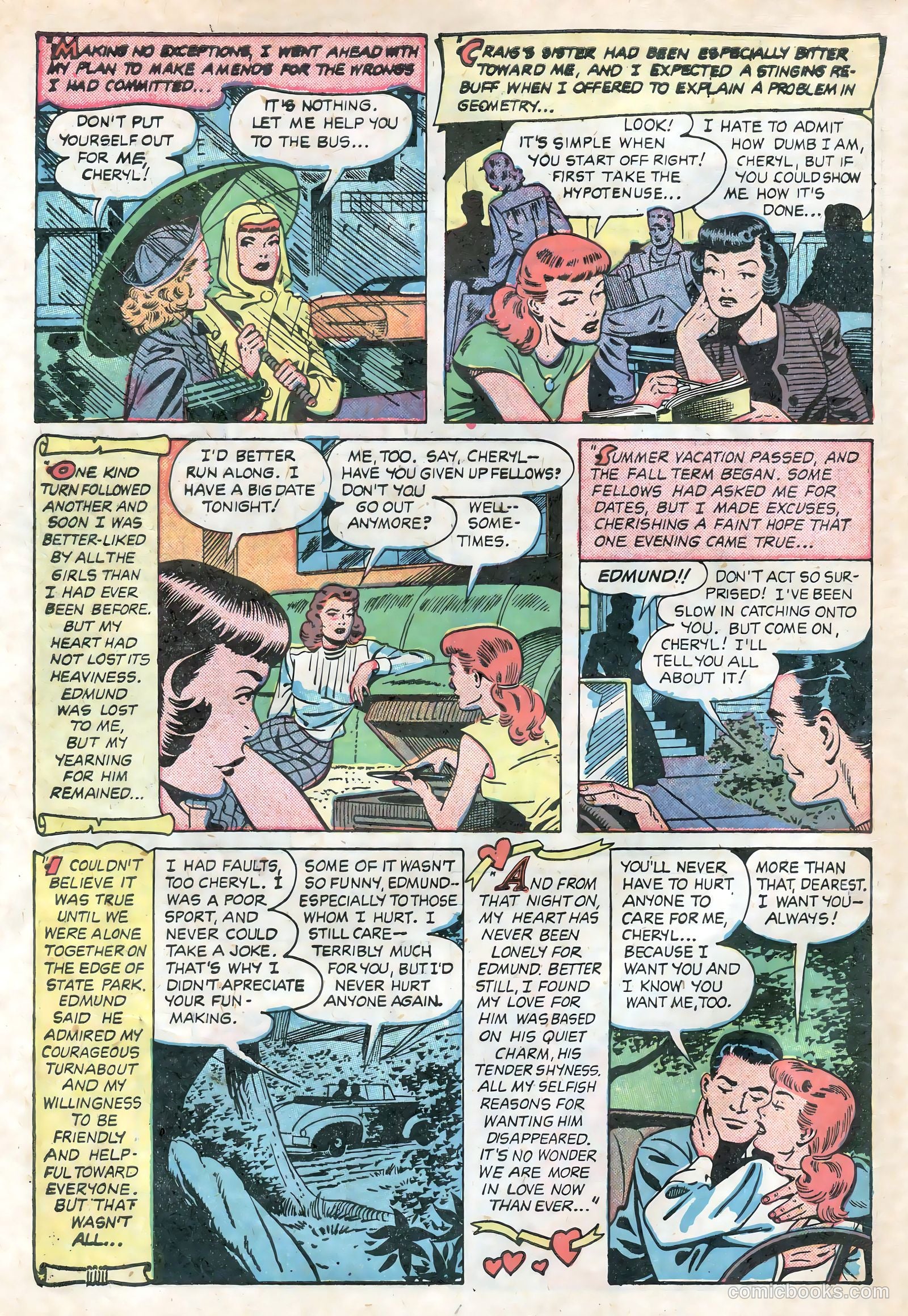 Teen-Age Romances #18 — page 34 of 36
