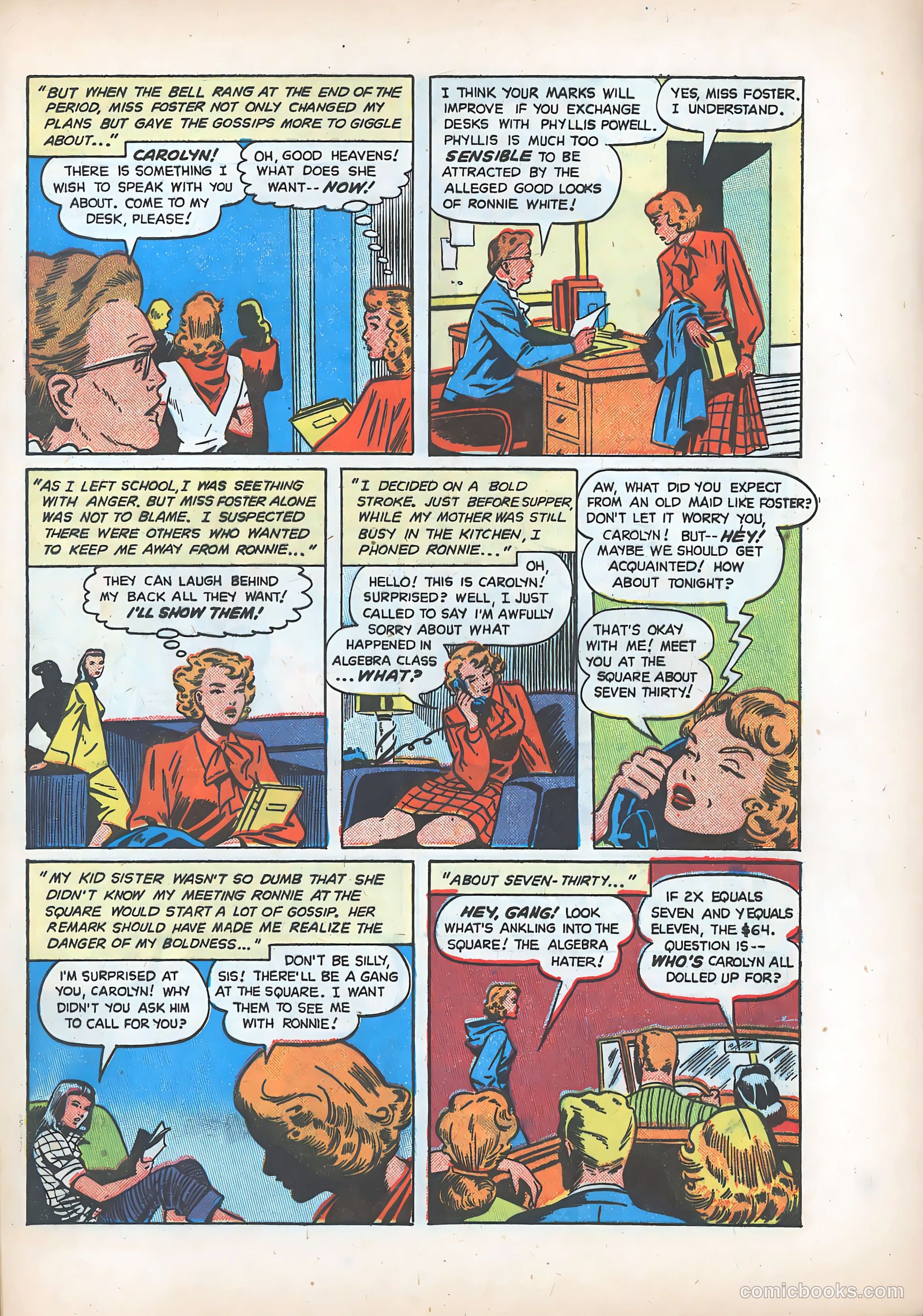 Teen-Age Romances #2 — page 21 of 36