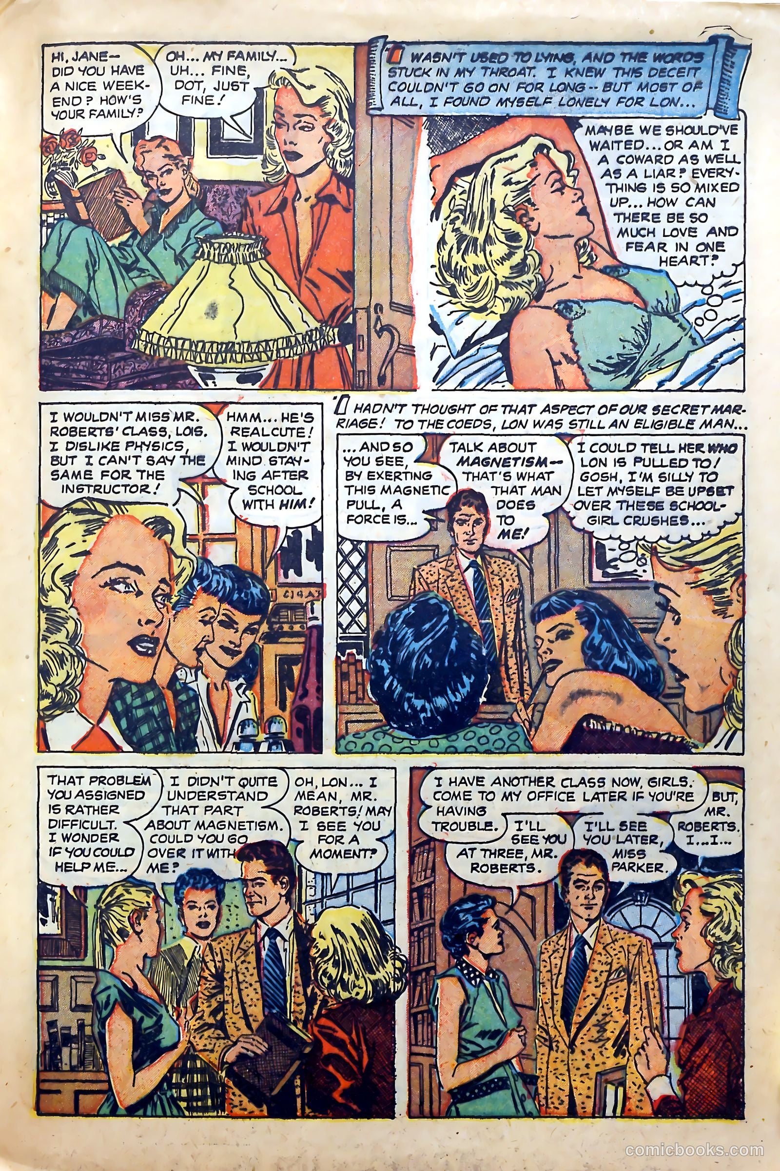 Teen-Age Romances #20 — page 21 of 36