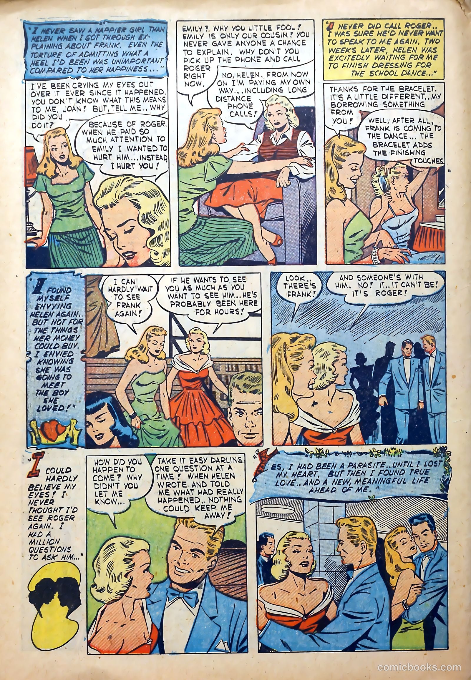 Teen-Age Romances #20 — page 34 of 36