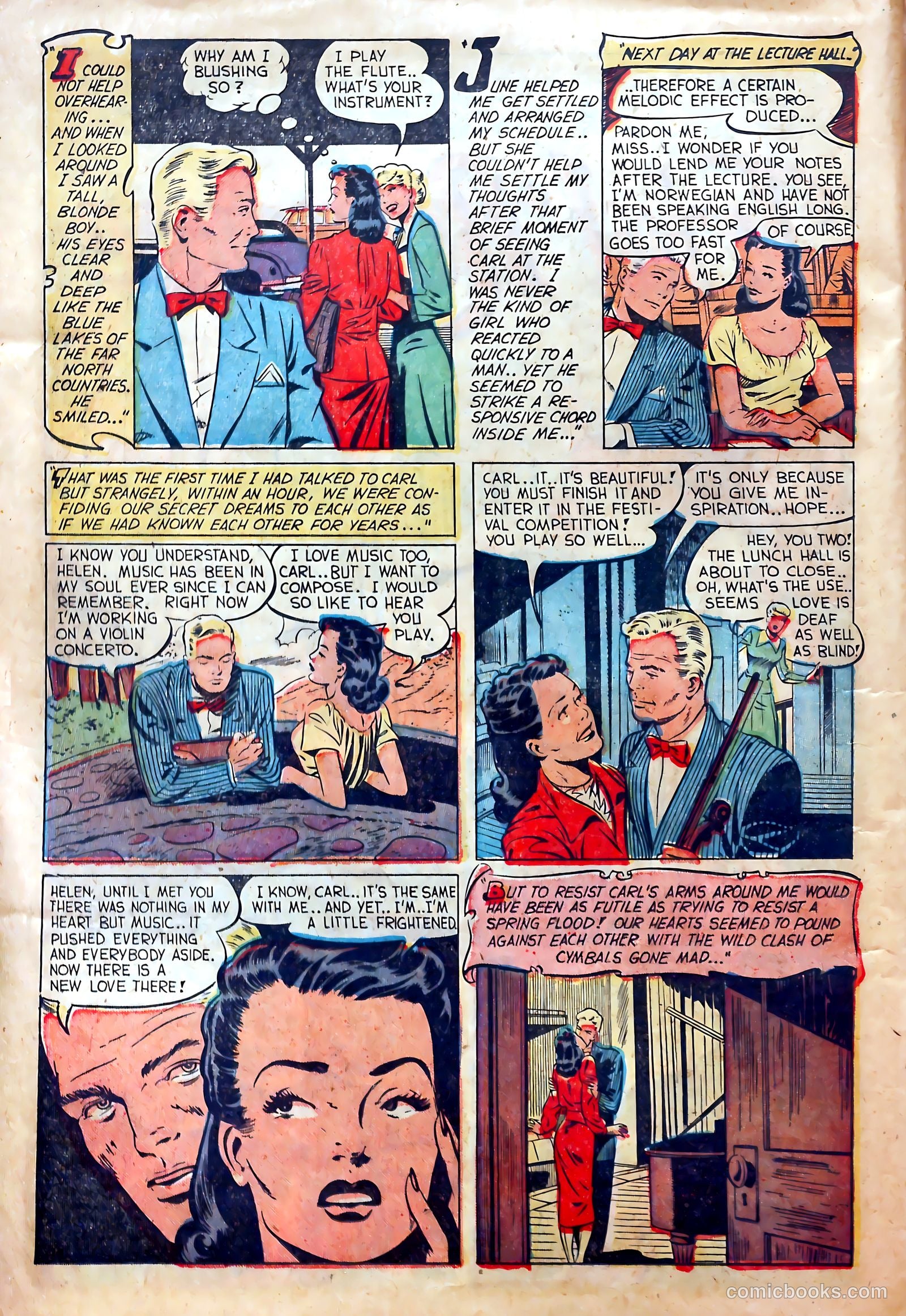 Teen-Age Romances #21 — page 23 of 37
