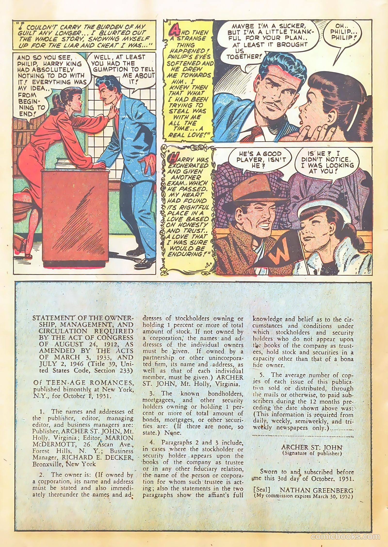 Teen-Age Romances #22 — page 26 of 37