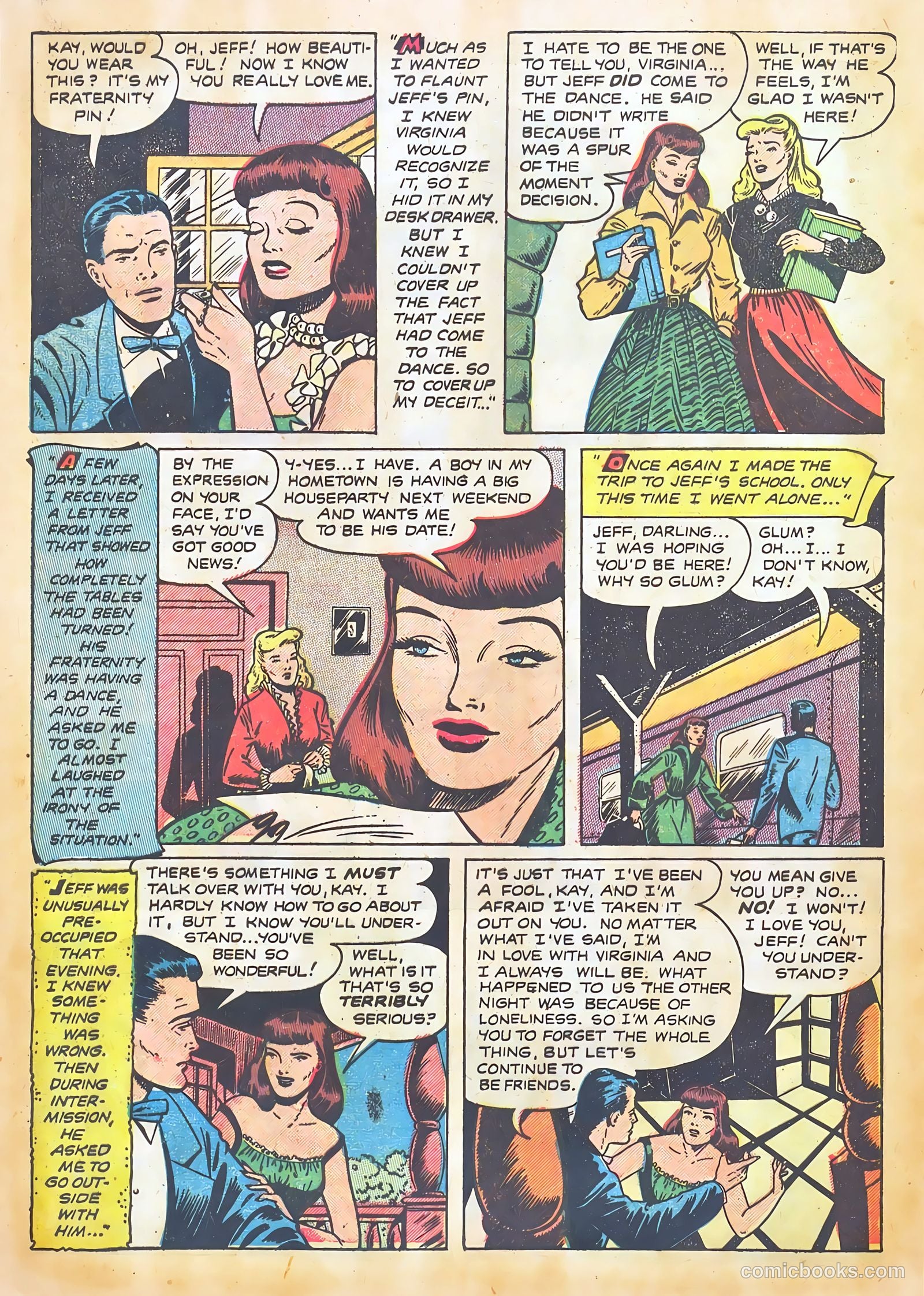 Teen-Age Romances #24 — page 32 of 37