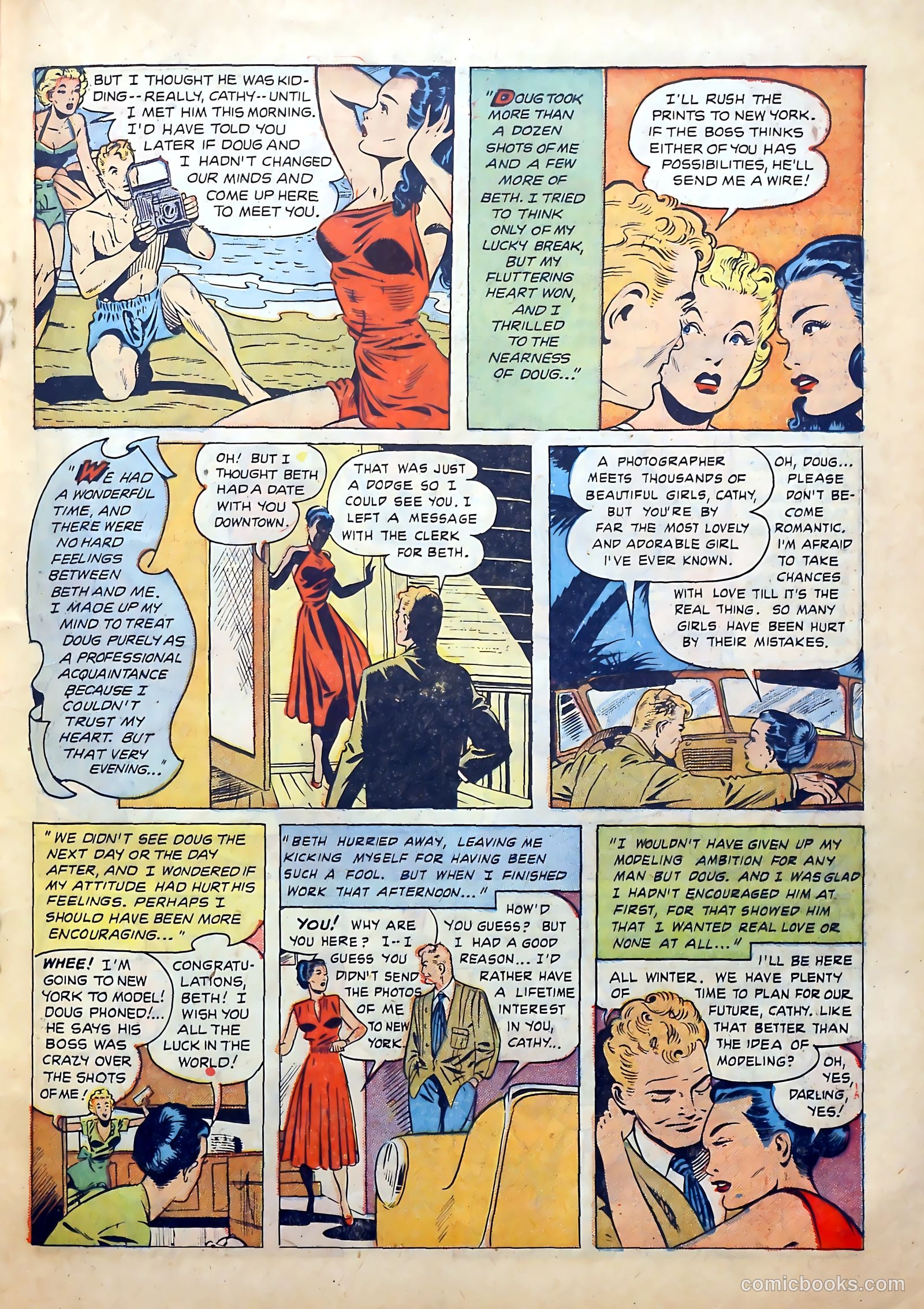 Teen-Age Romances #25 — page 19 of 36