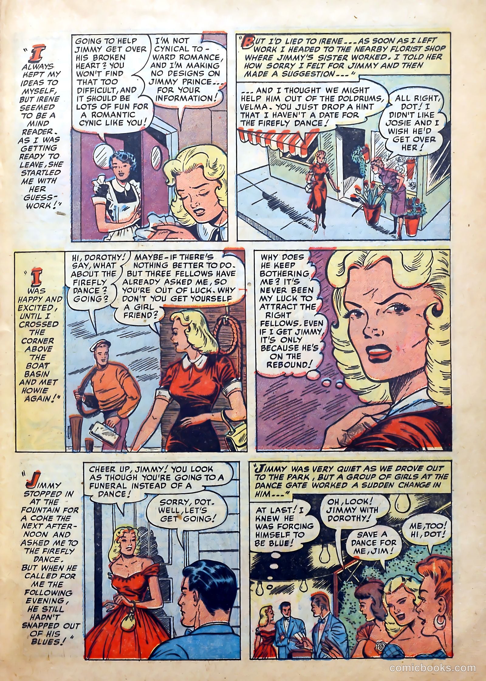 Teen-Age Romances #25 — page 21 of 36
