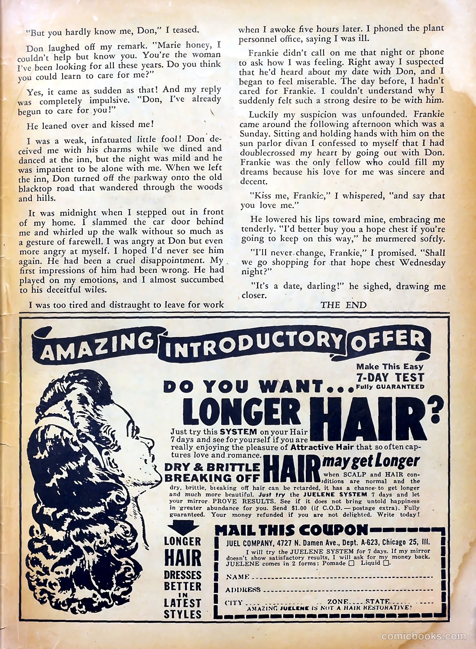 Teen-Age Romances #25 — page 35 of 36