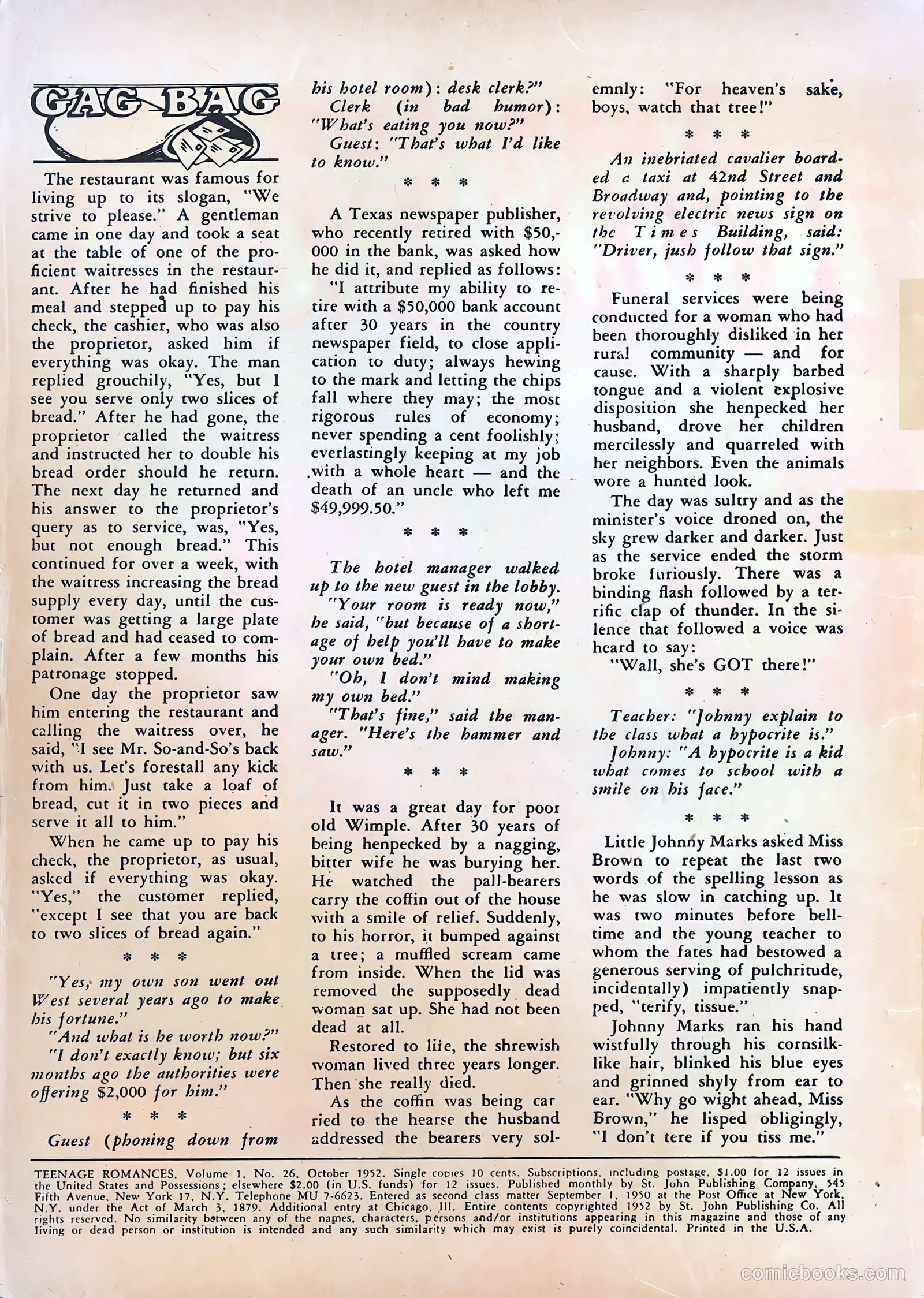 Teen-Age Romances #26 — page 2 of 36