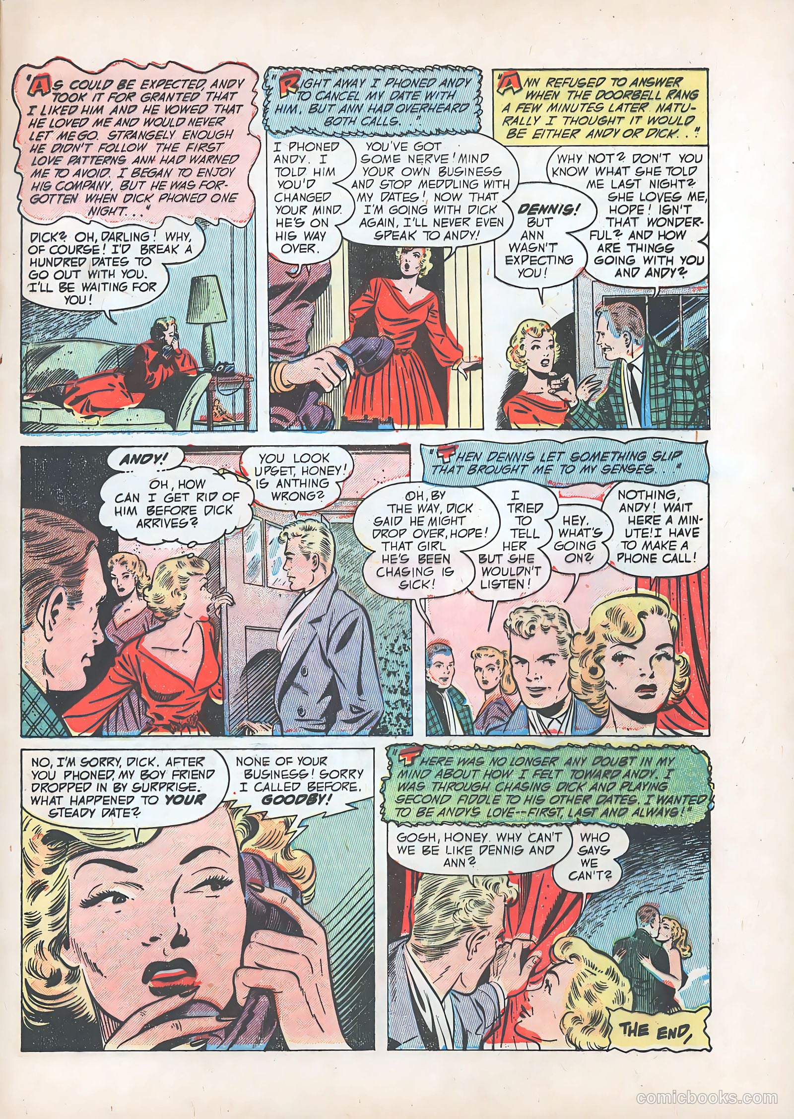 Teen-Age Romances #26 — page 33 of 36