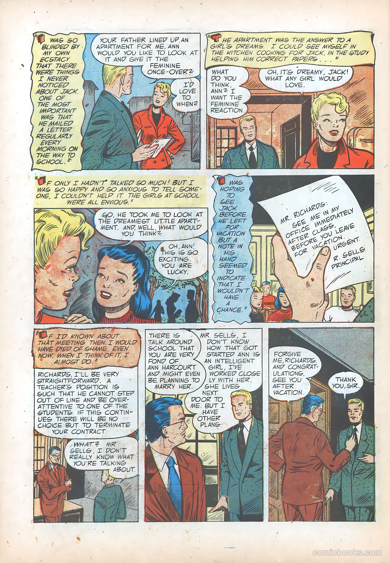 Teen-Age Romances #27 — page 32 of 36