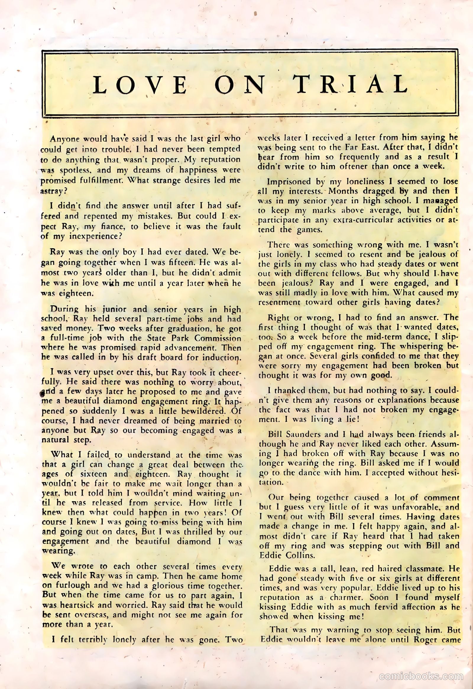 Teen-Age Romances #28 — page 26 of 36