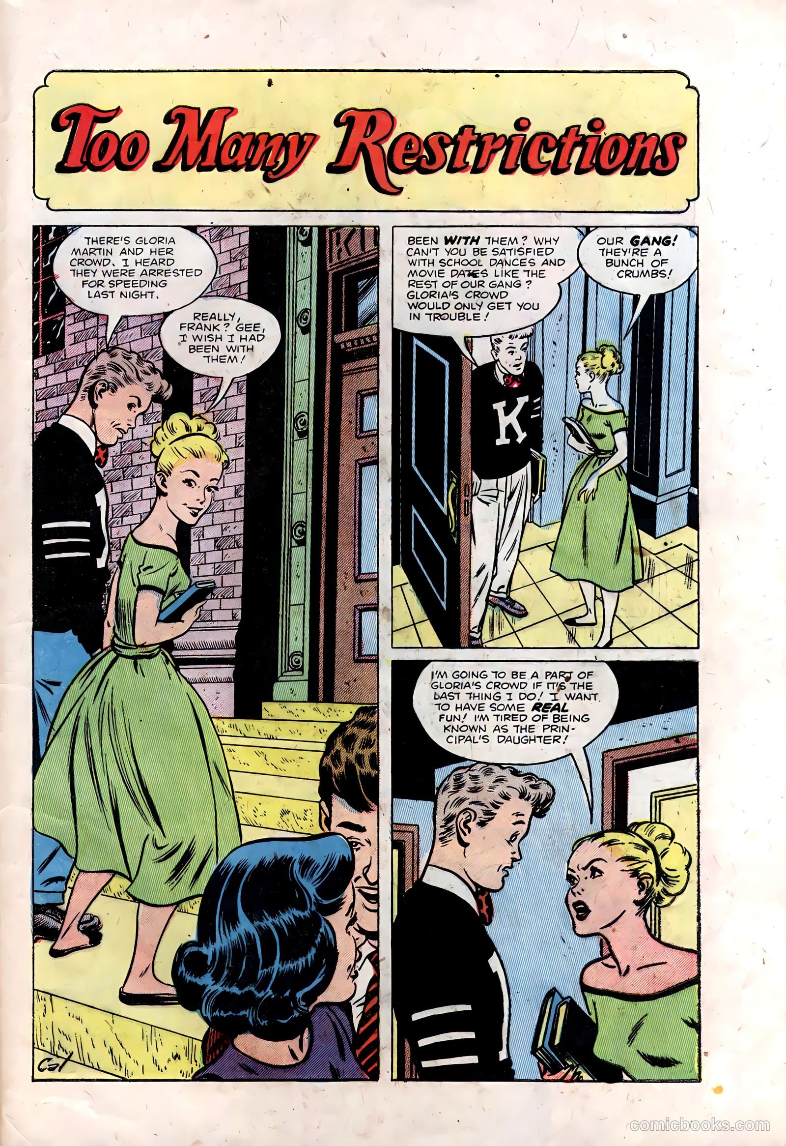 Teen-Age Romances #28 — page 29 of 36