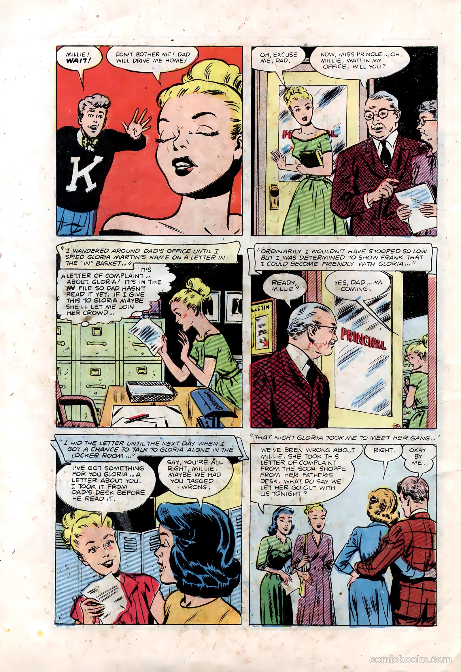 Teen-Age Romances #28 — page 30 of 36