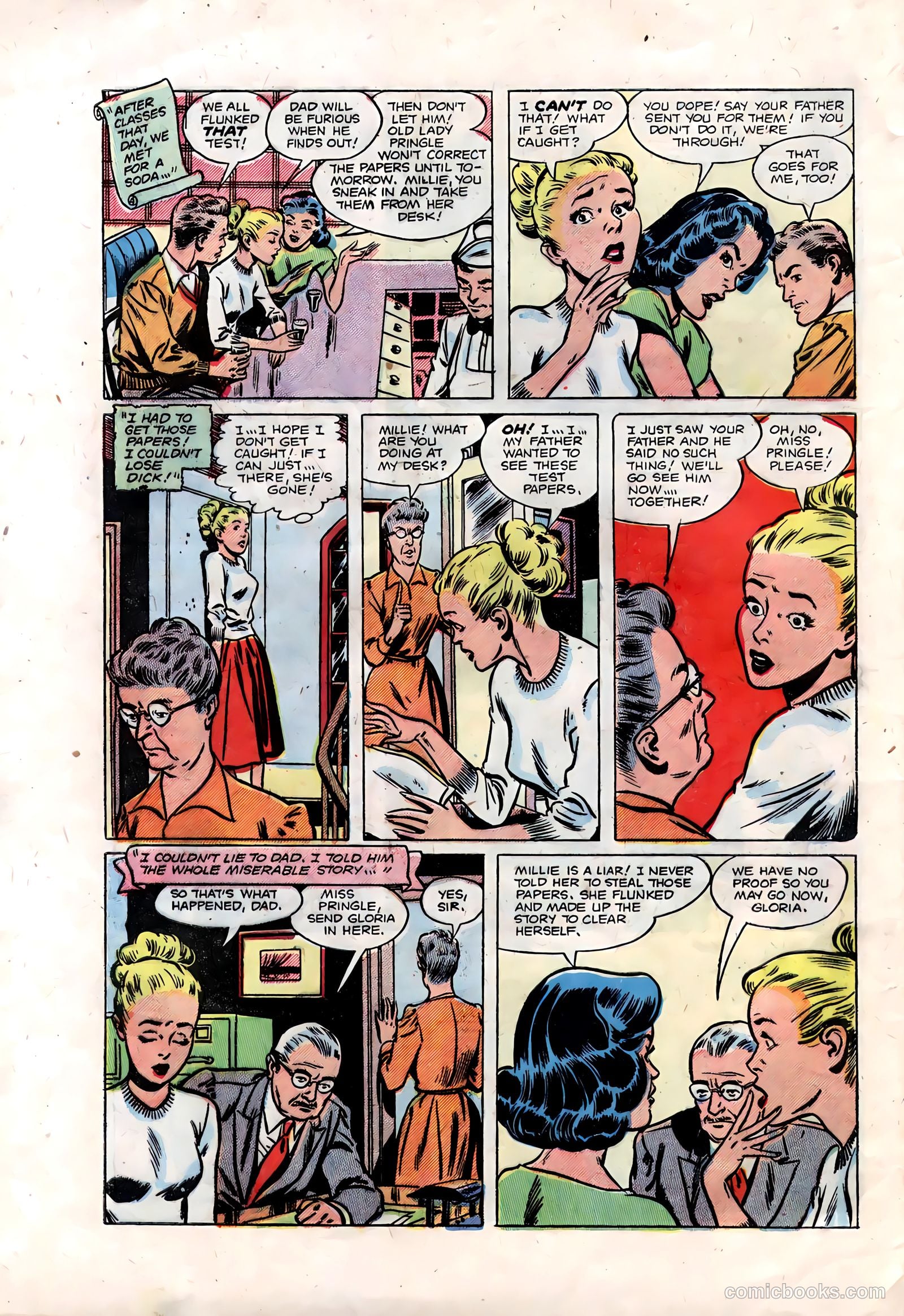 Teen-Age Romances #28 — page 32 of 36