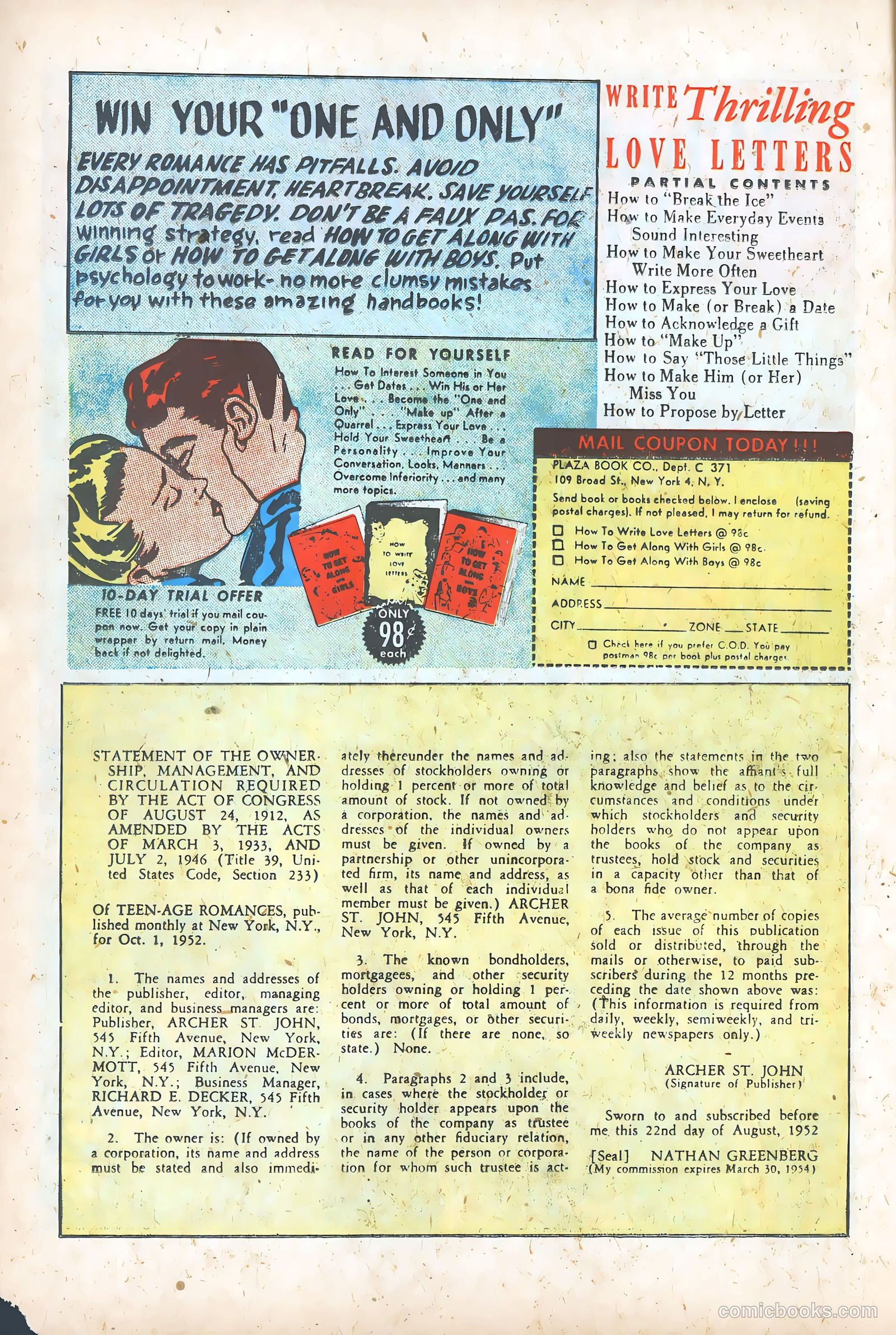 Teen-Age Romances #29 — page 12 of 36