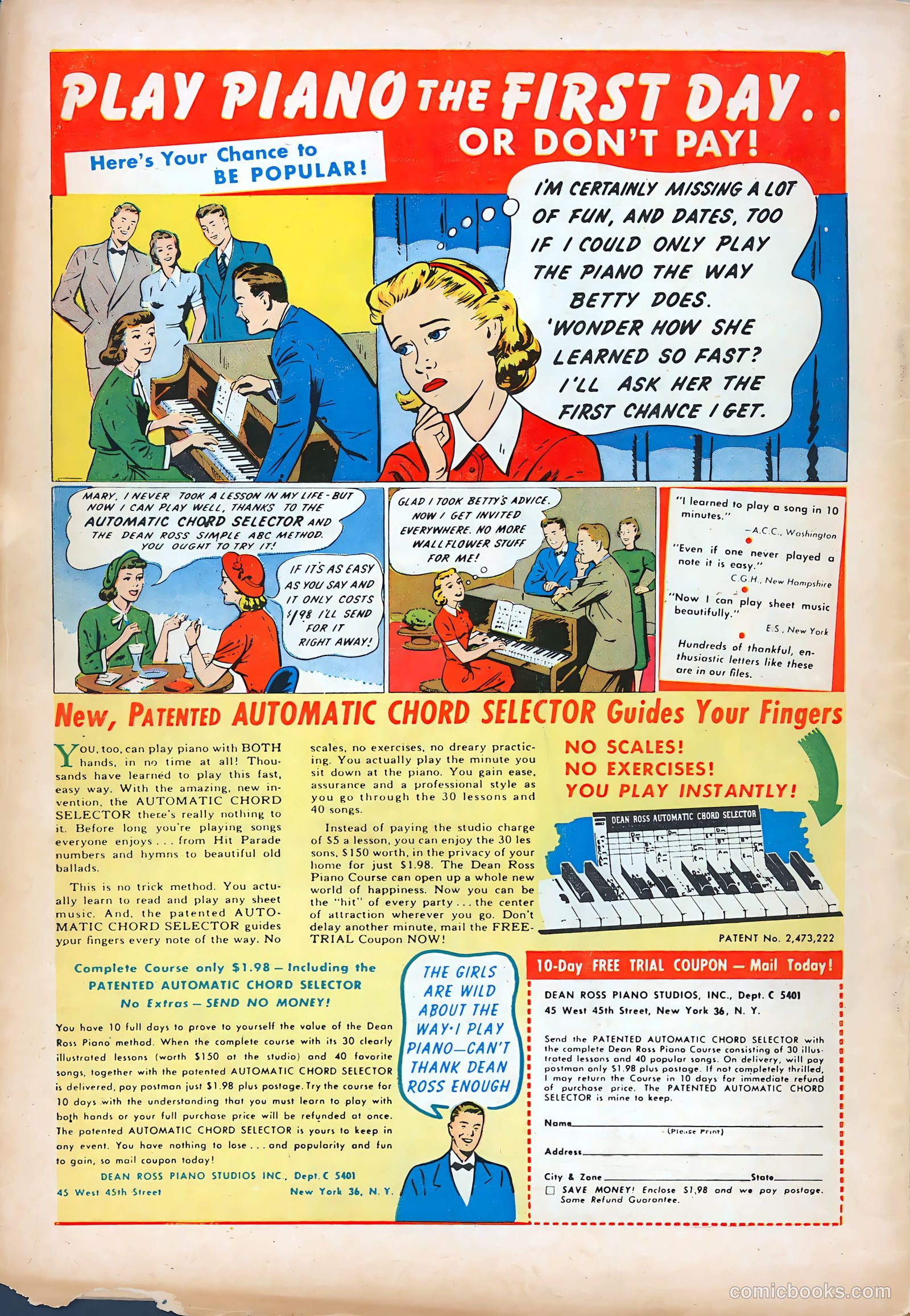 Teen-Age Romances #29 — page 36 of 36