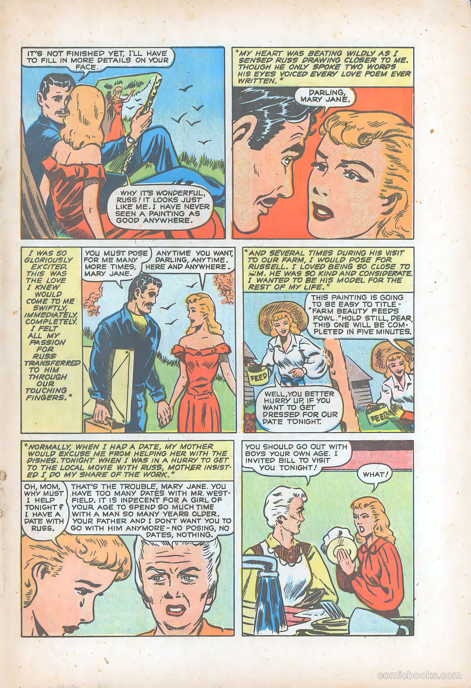 Teen-Age Romances #3 — page 21 of 36