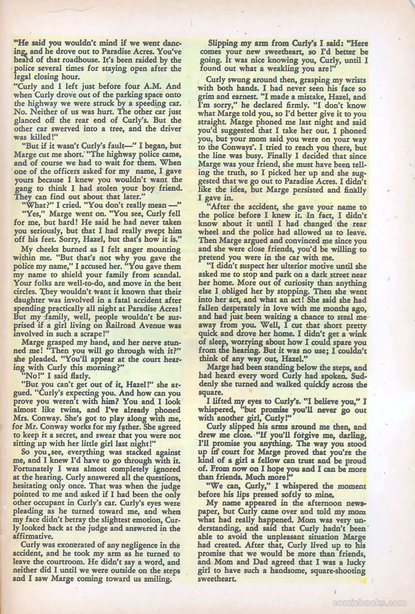 Teen-Age Romances #3 — page 27 of 36