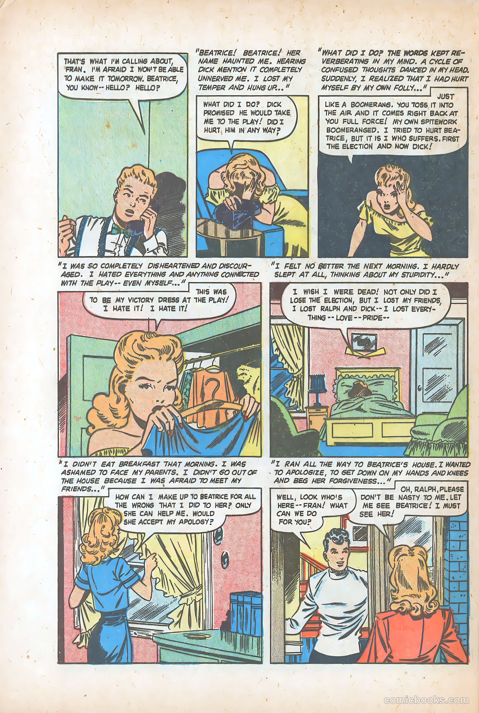 Teen-Age Romances #3 — page 32 of 36