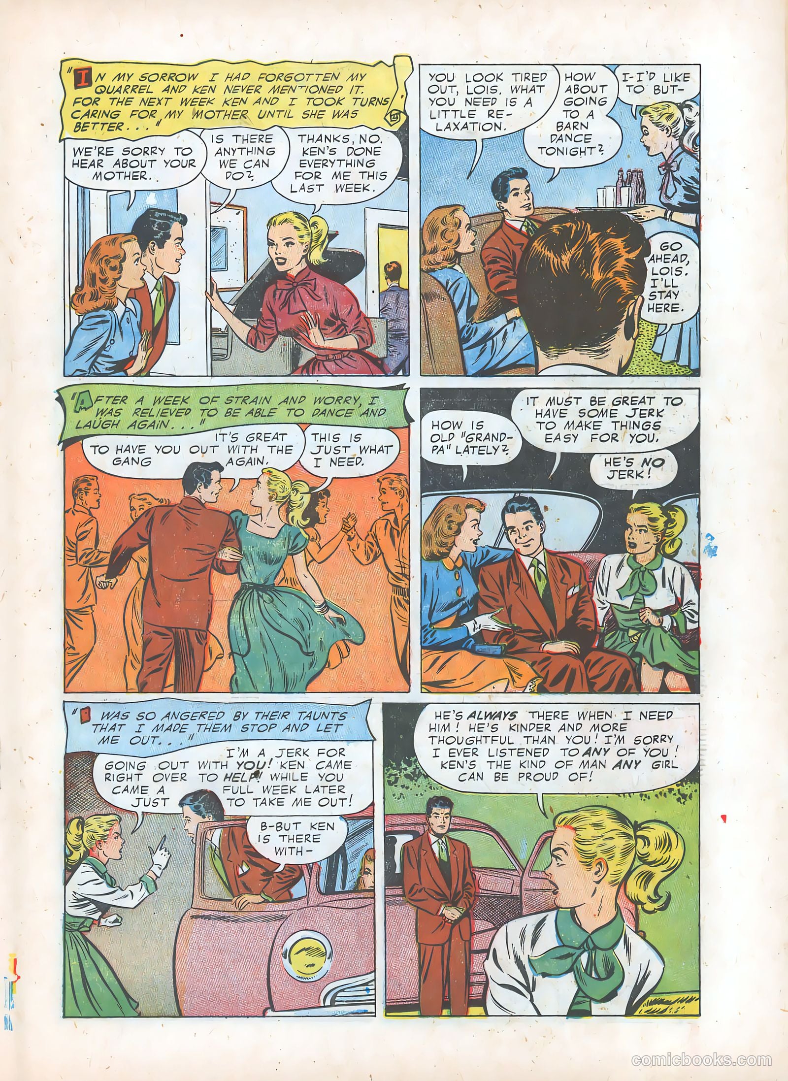 Teen-Age Romances #30 — page 19 of 36