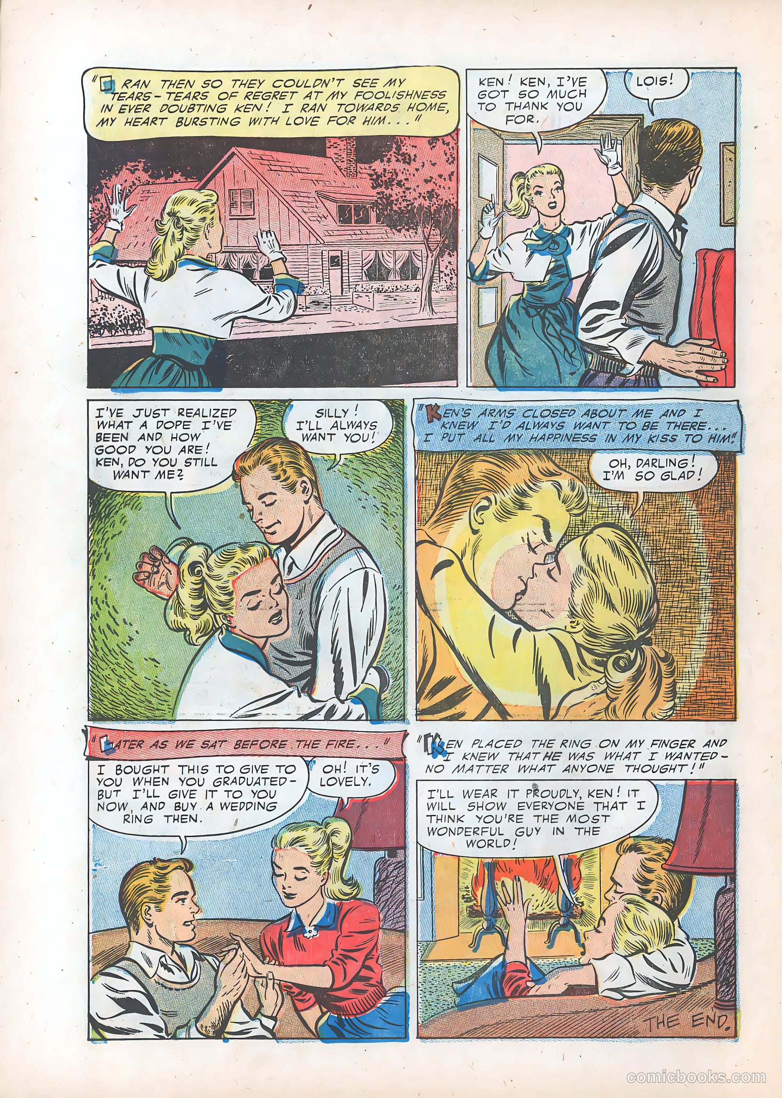 Teen-Age Romances #30 — page 20 of 36