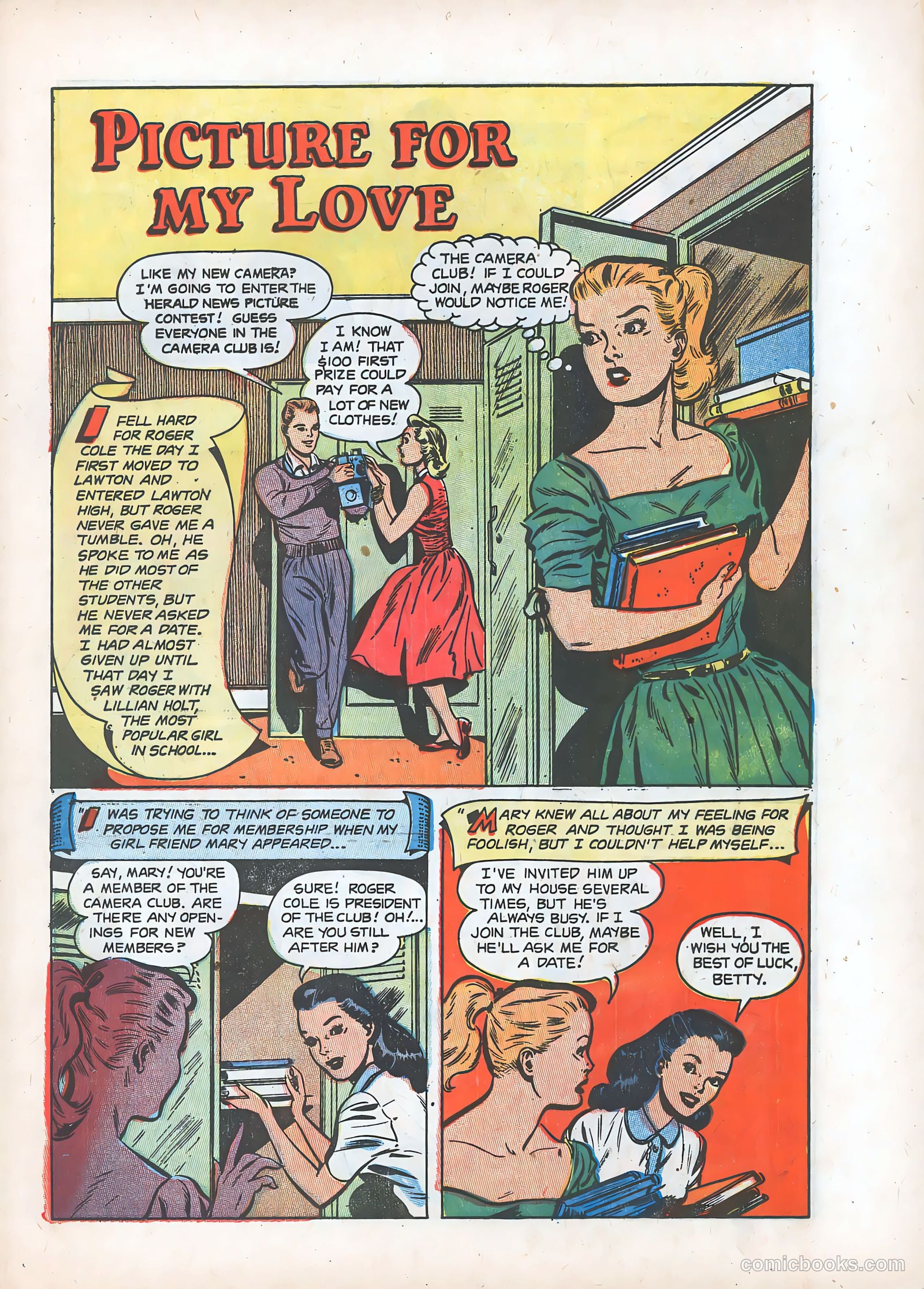 Teen-Age Romances #30 — page 21 of 36