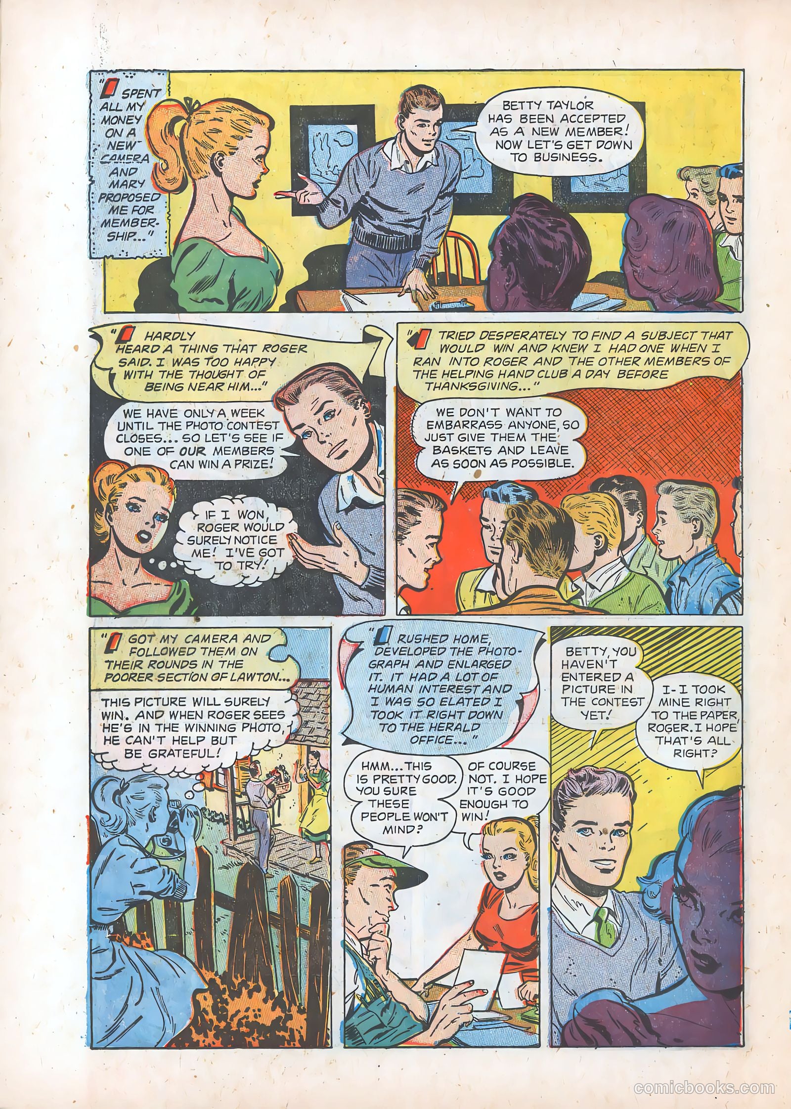 Teen-Age Romances #30 — page 22 of 36