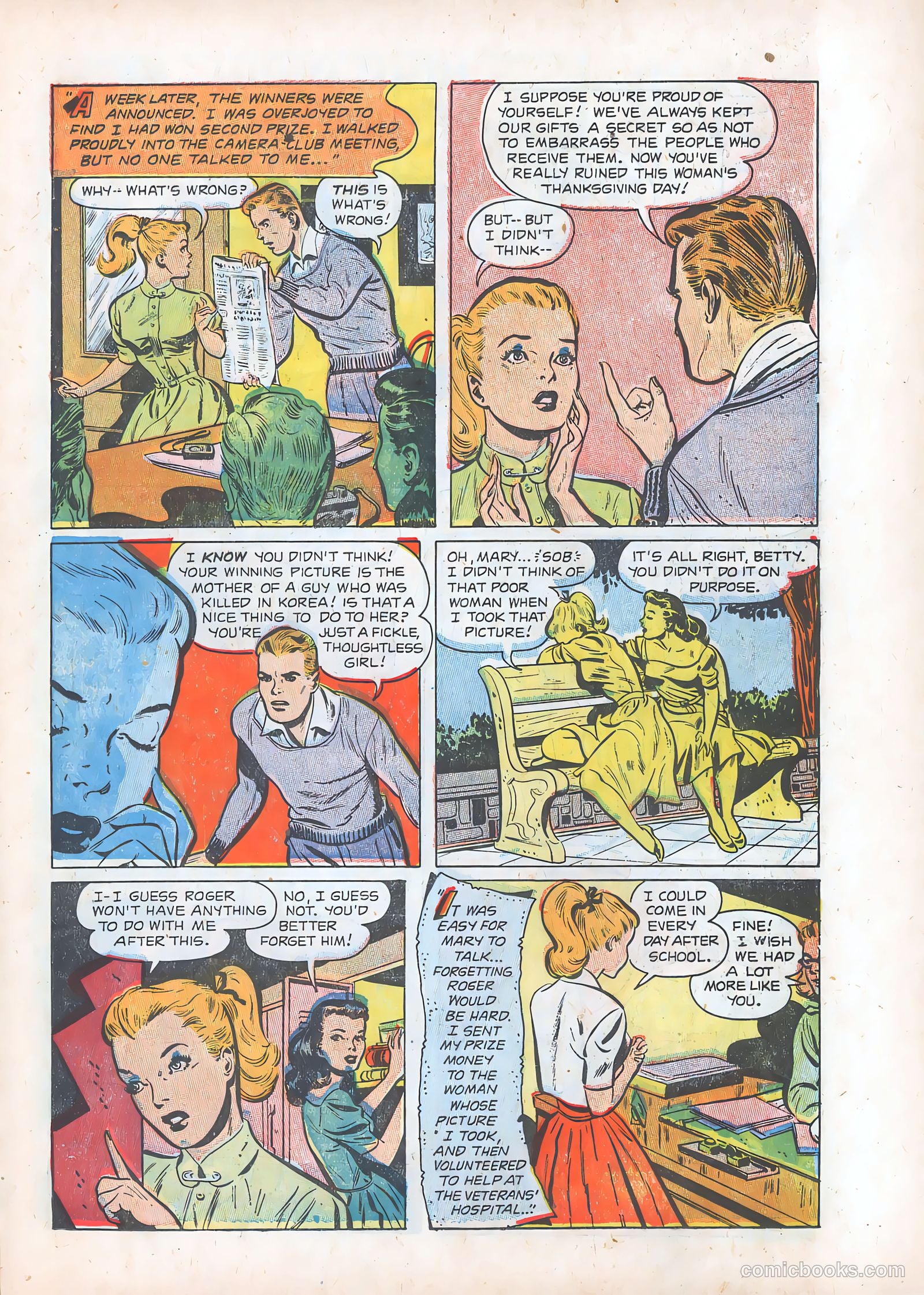 Teen-Age Romances #30 — page 23 of 36