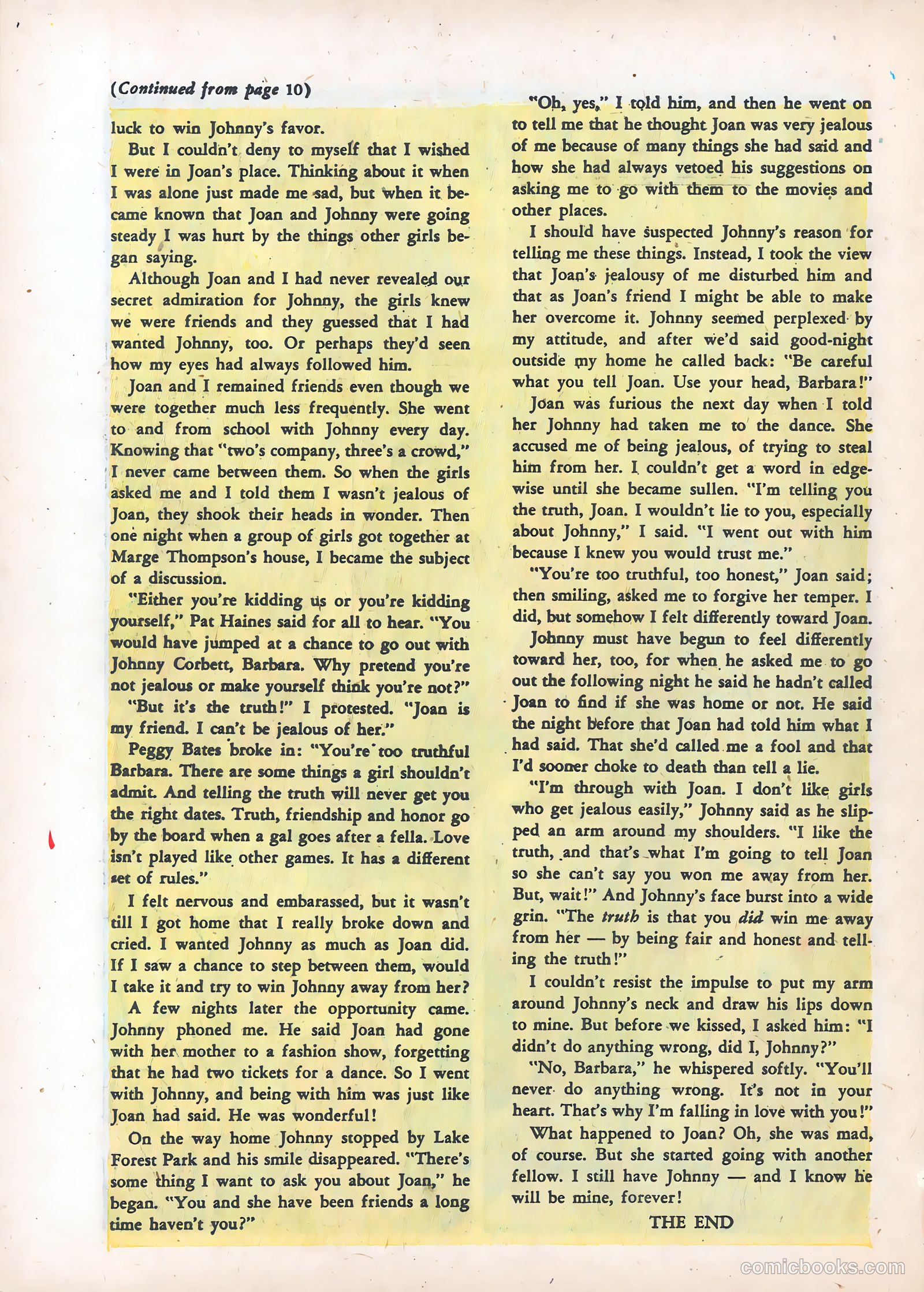 Teen-Age Romances #30 — page 28 of 36