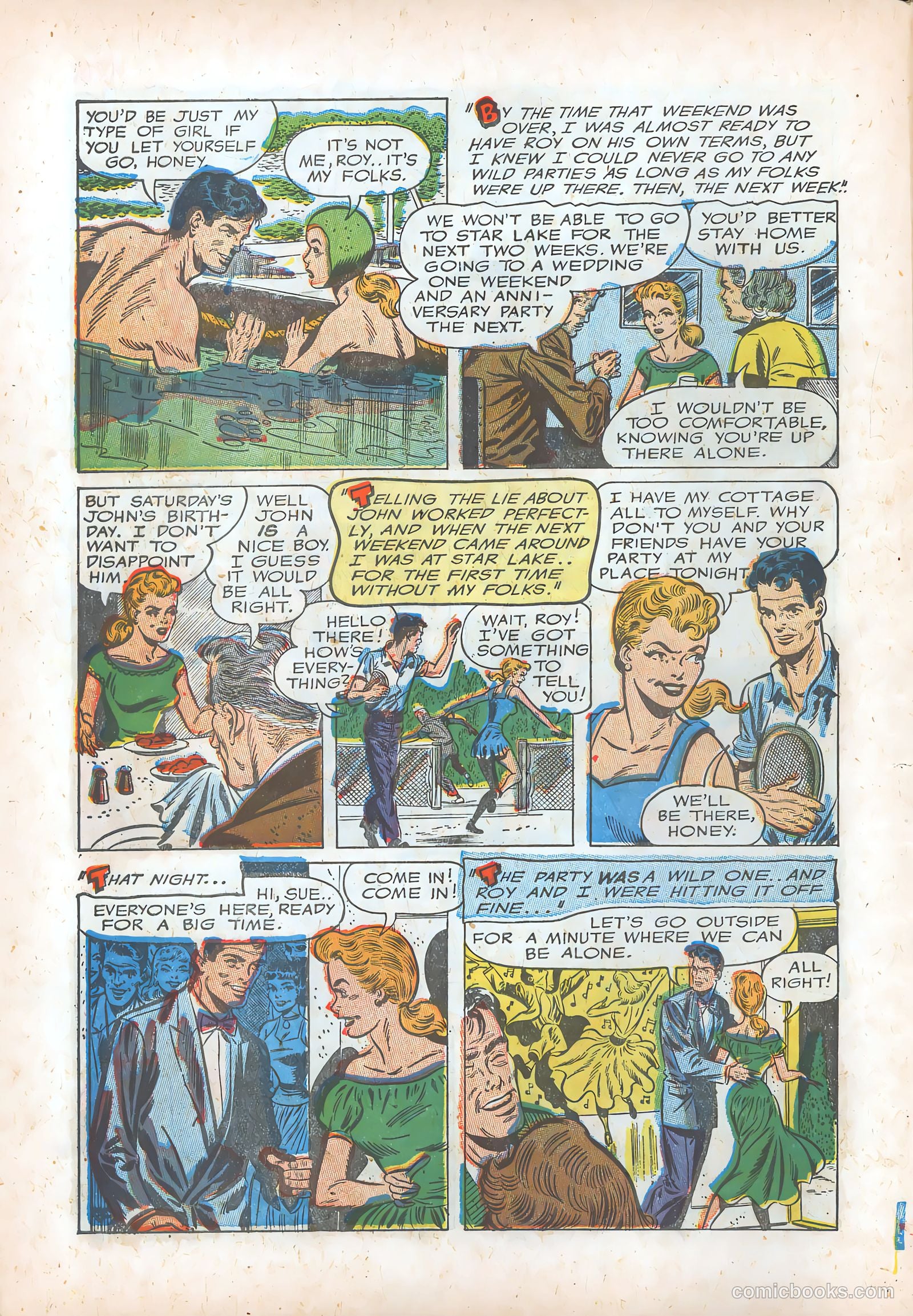Teen-Age Romances #31 — page 6 of 36