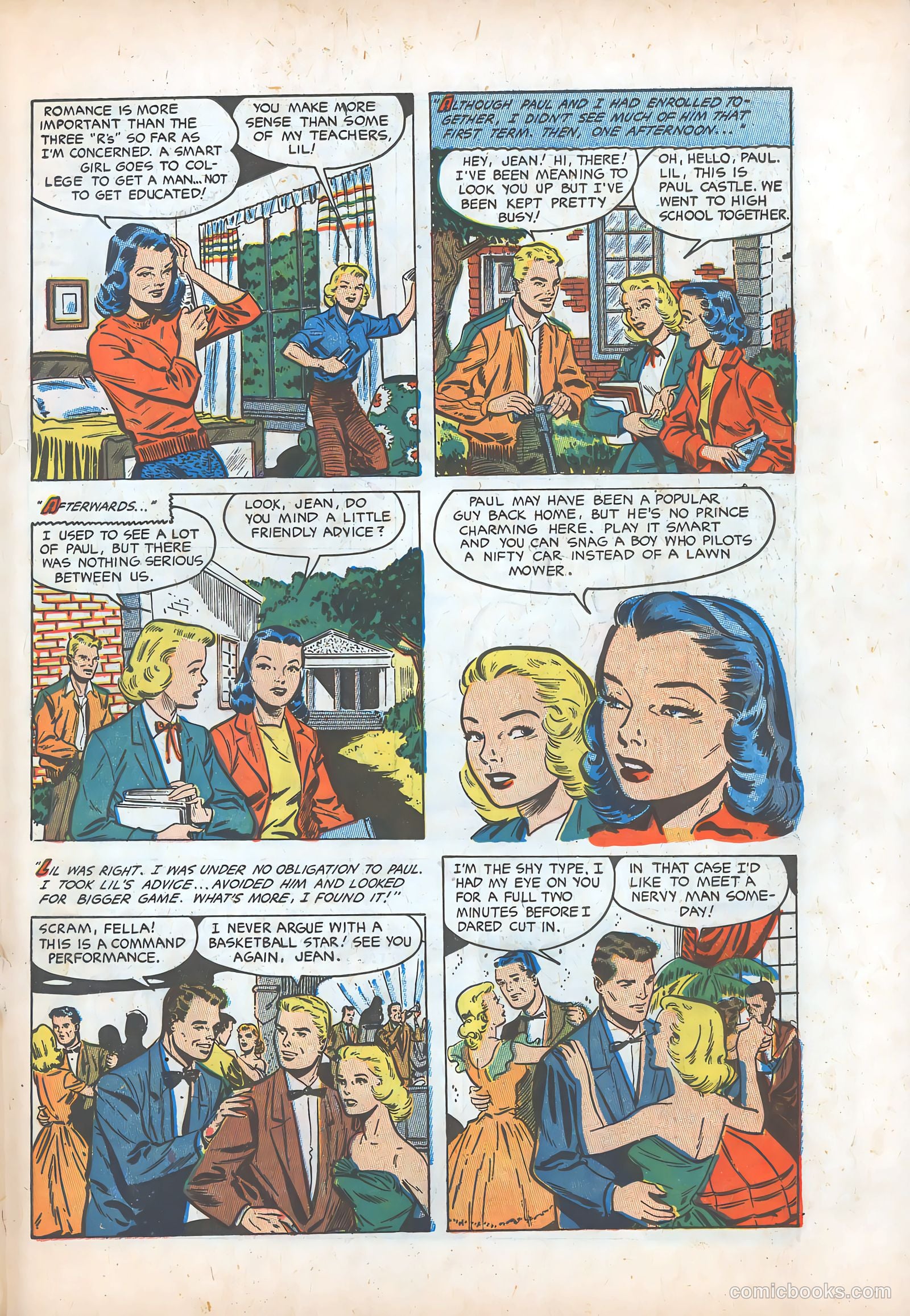Teen-Age Romances #32 — page 19 of 36