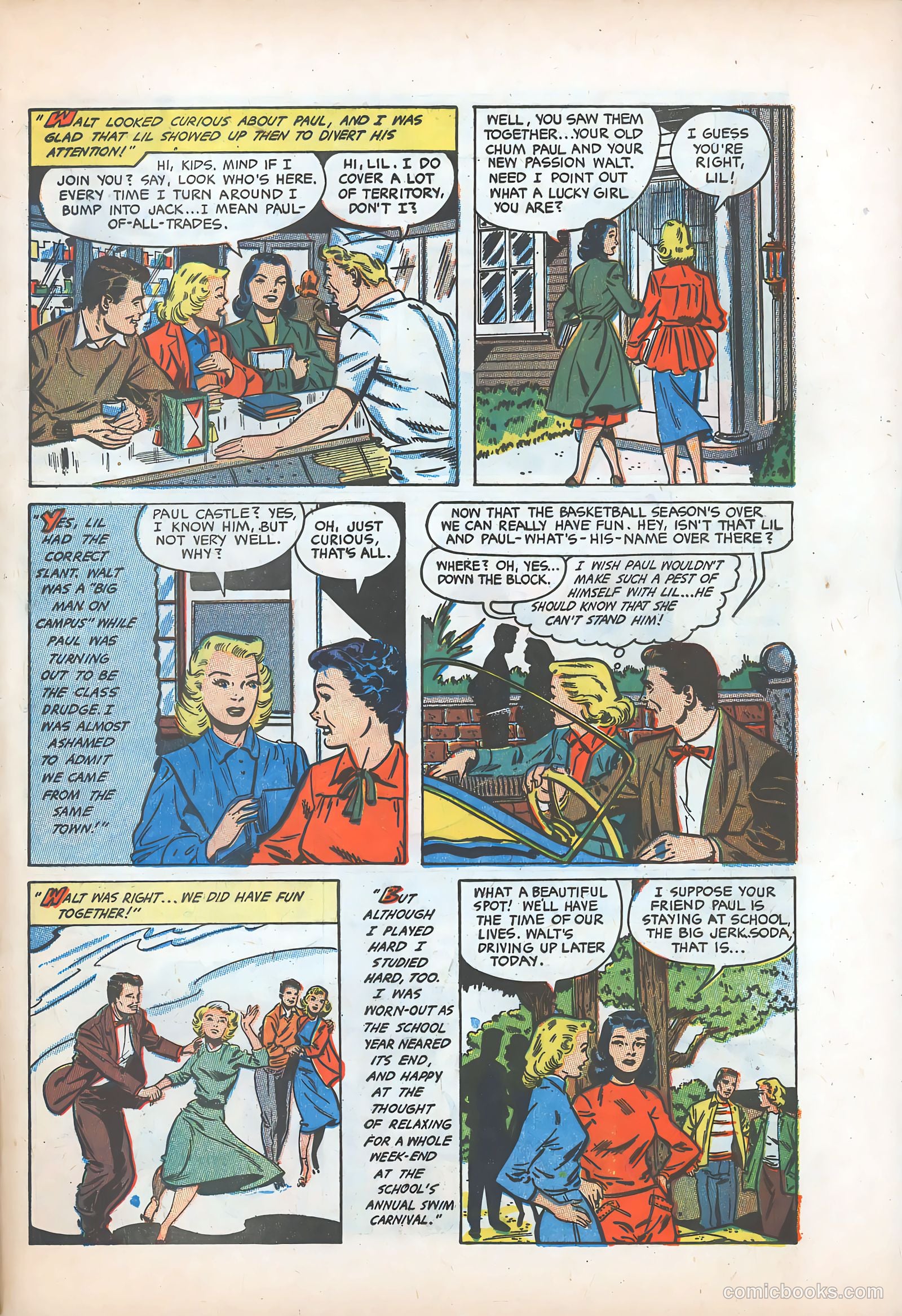 Teen-Age Romances #32 — page 21 of 36