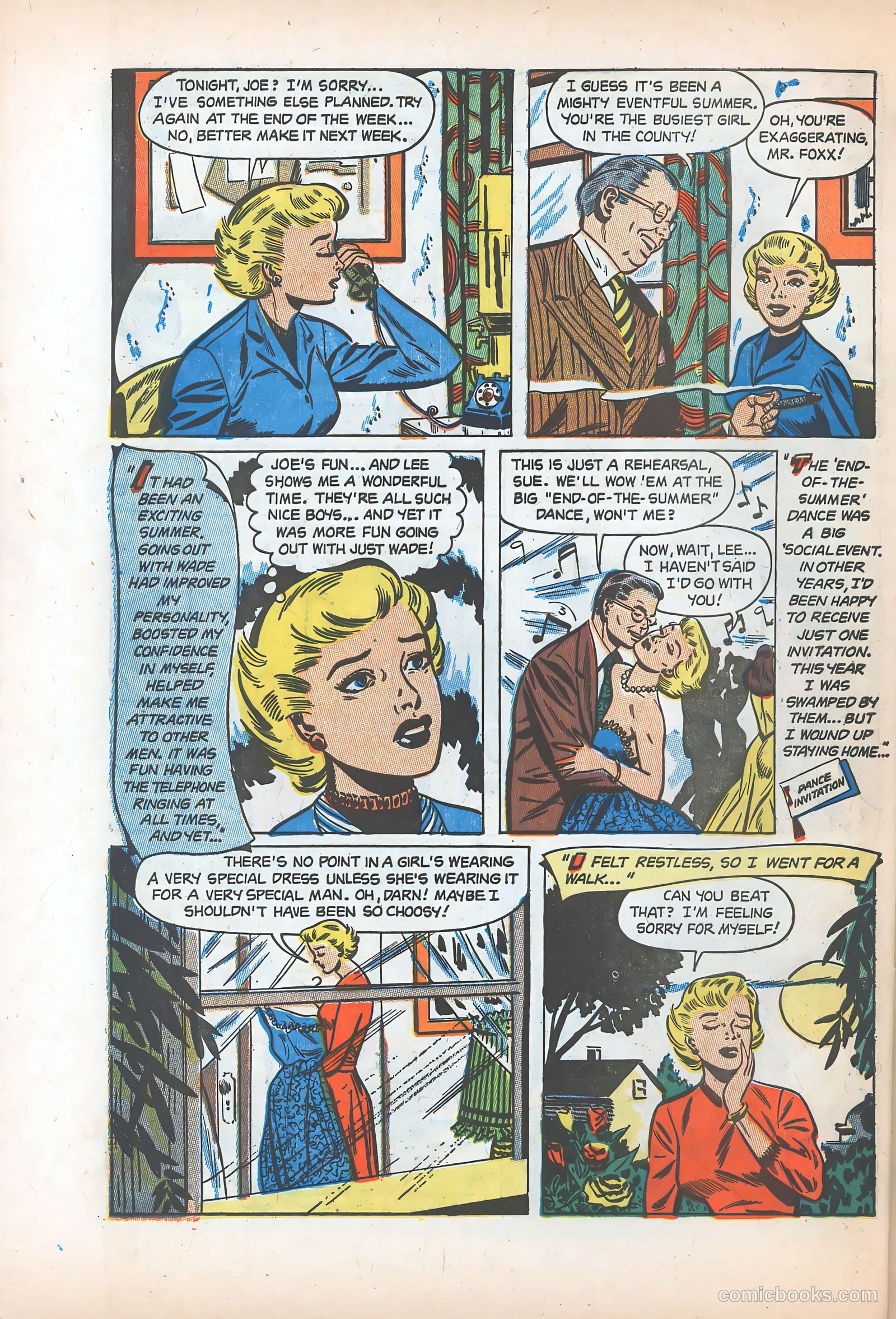 Teen-Age Romances #32 — page 32 of 36