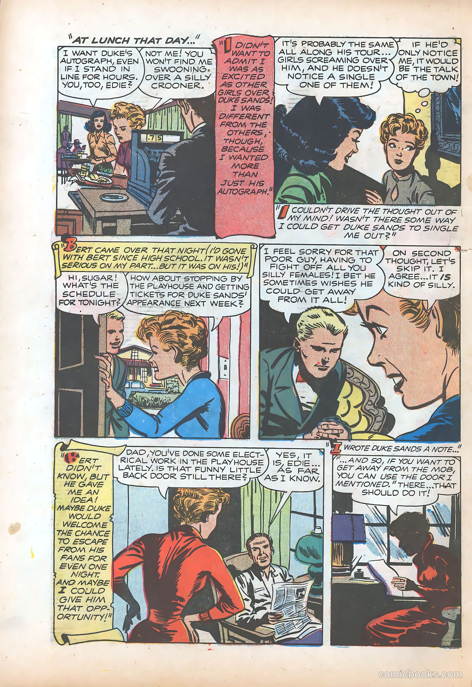 Teen-Age Romances #33 — page 21 of 37