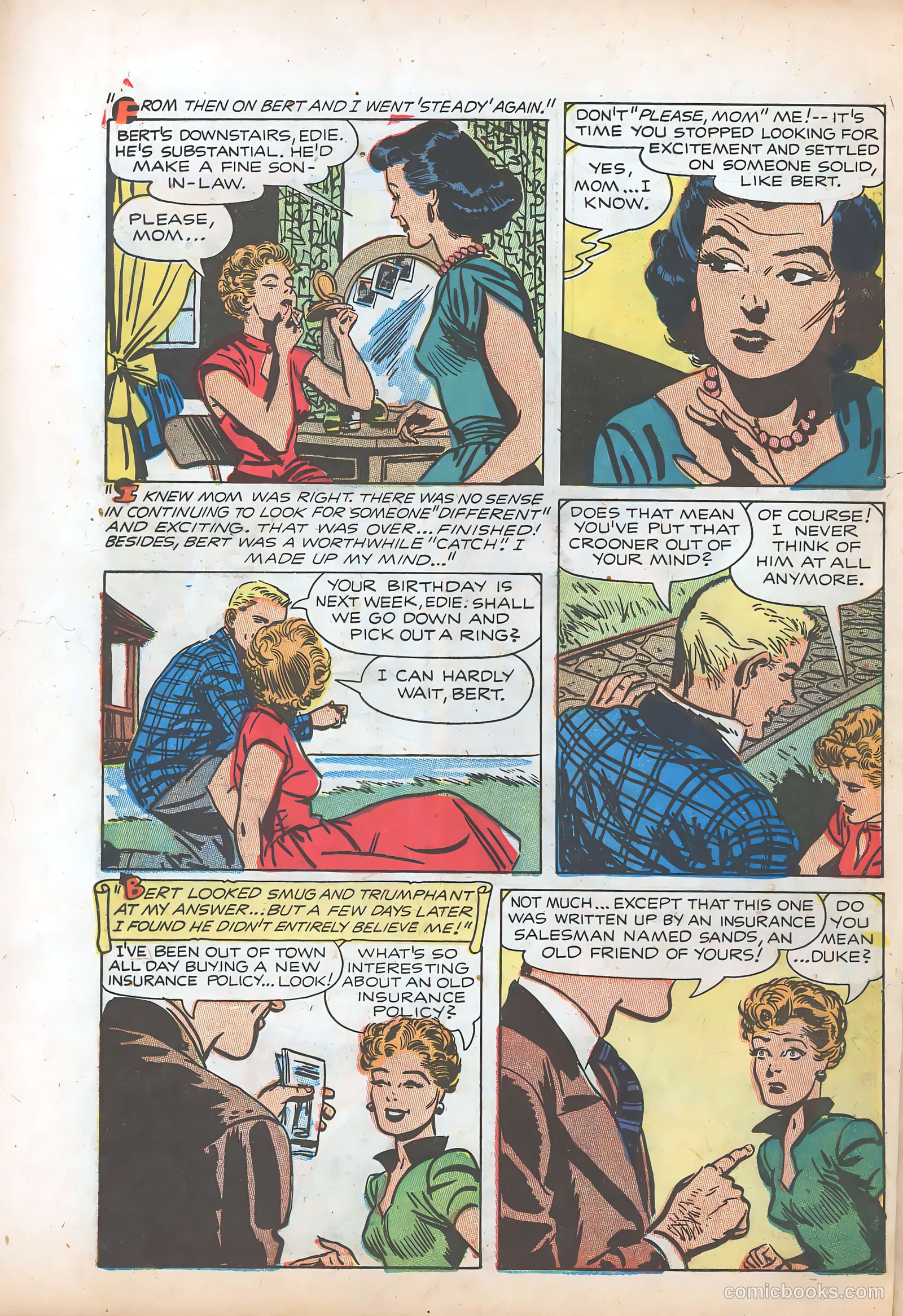 Teen-Age Romances #33 — page 25 of 37