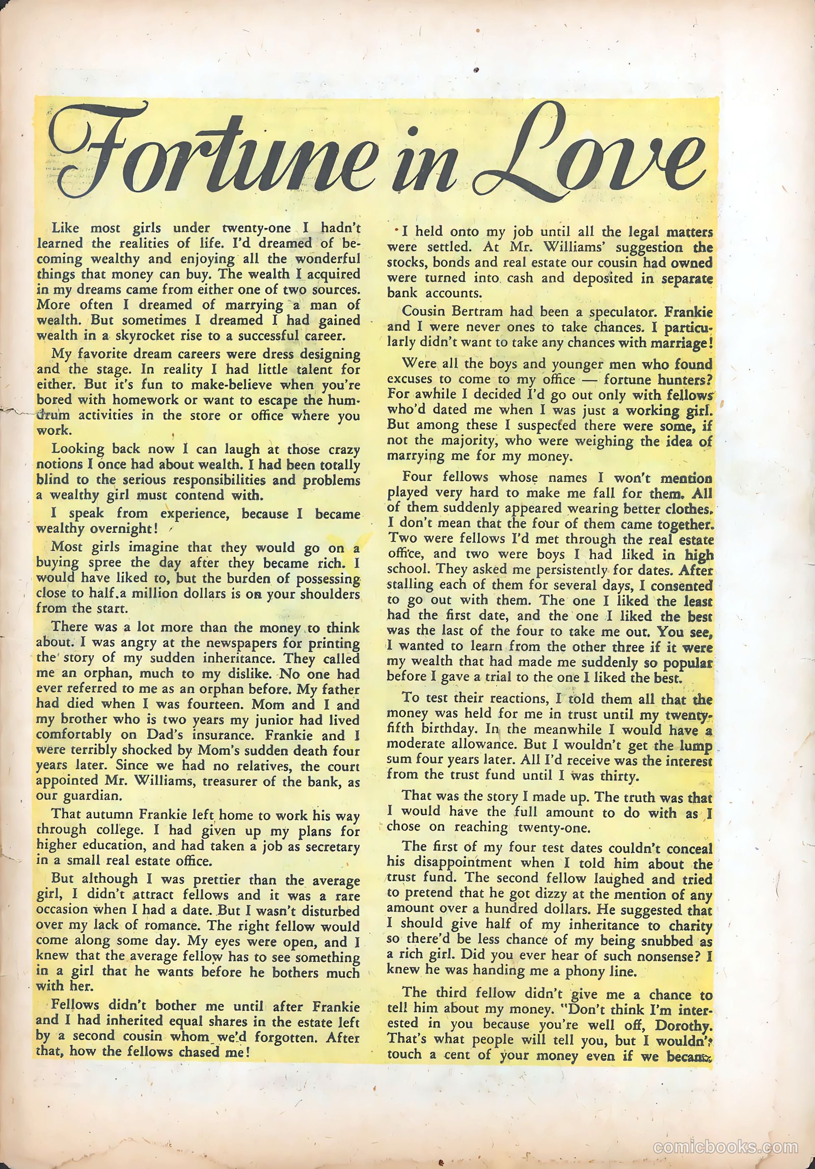 Teen-Age Romances #33 — page 30 of 37