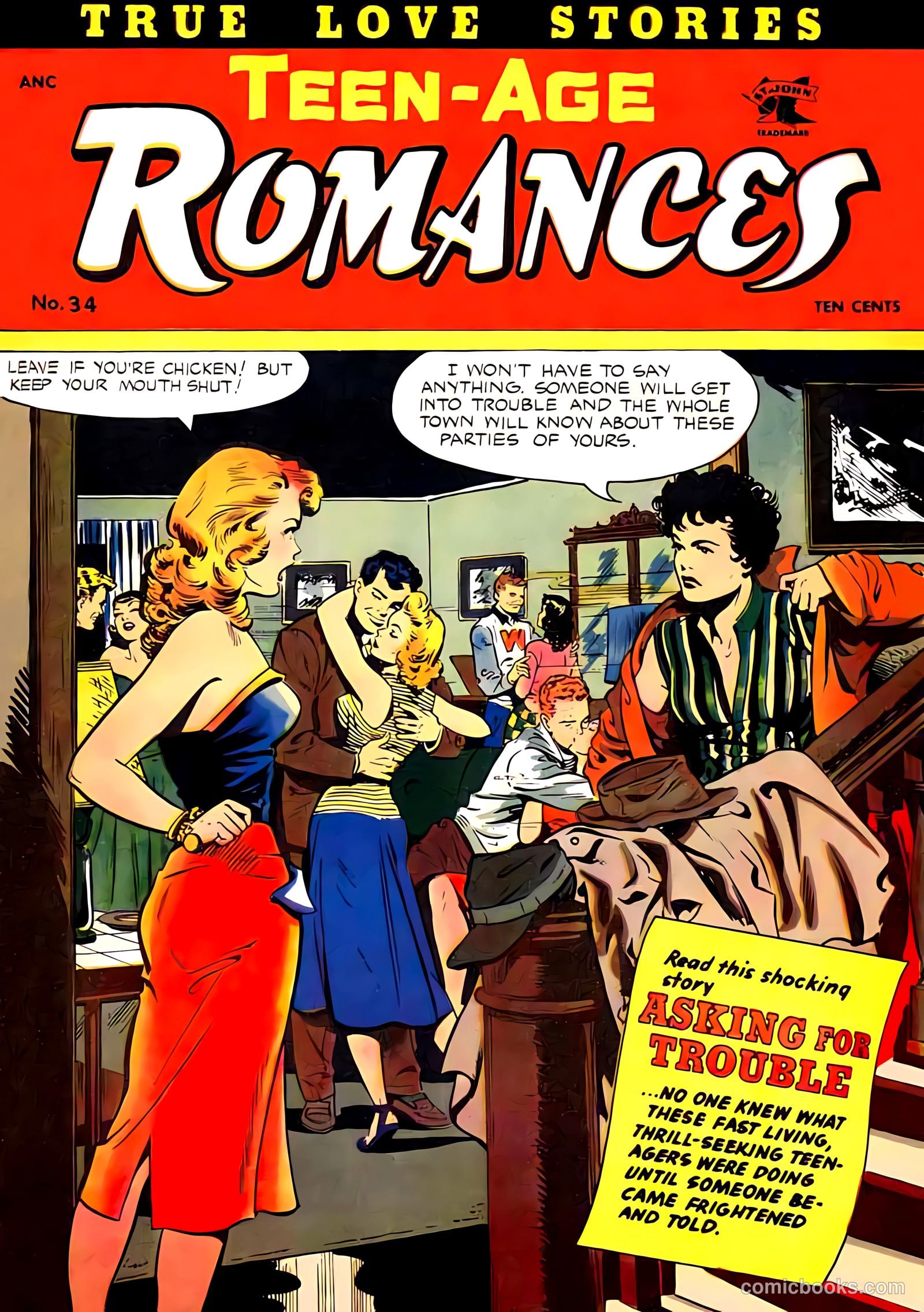 Teen-Age Romances #34 — page 1 of 38