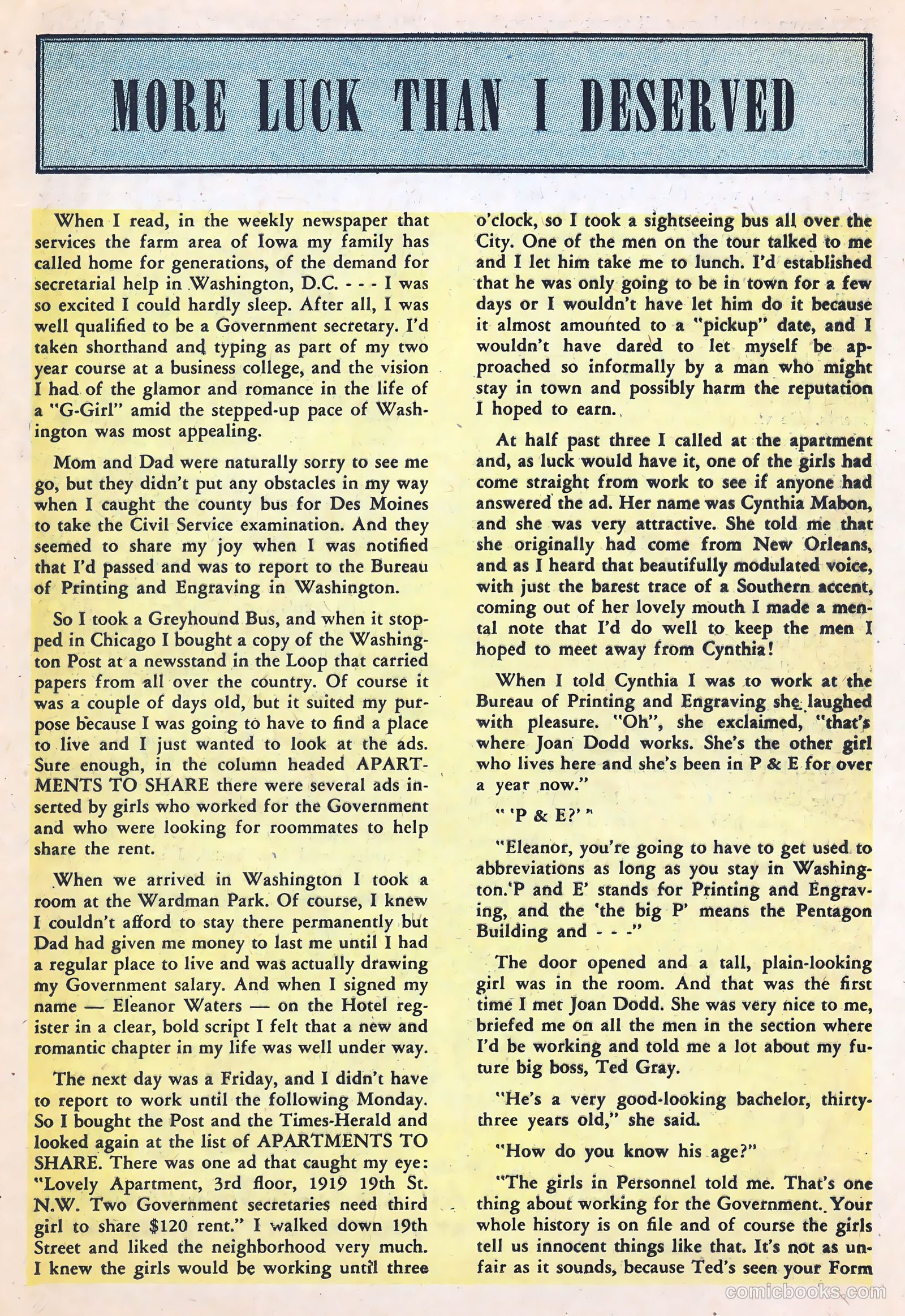 Teen-Age Romances #34 — page 26 of 38