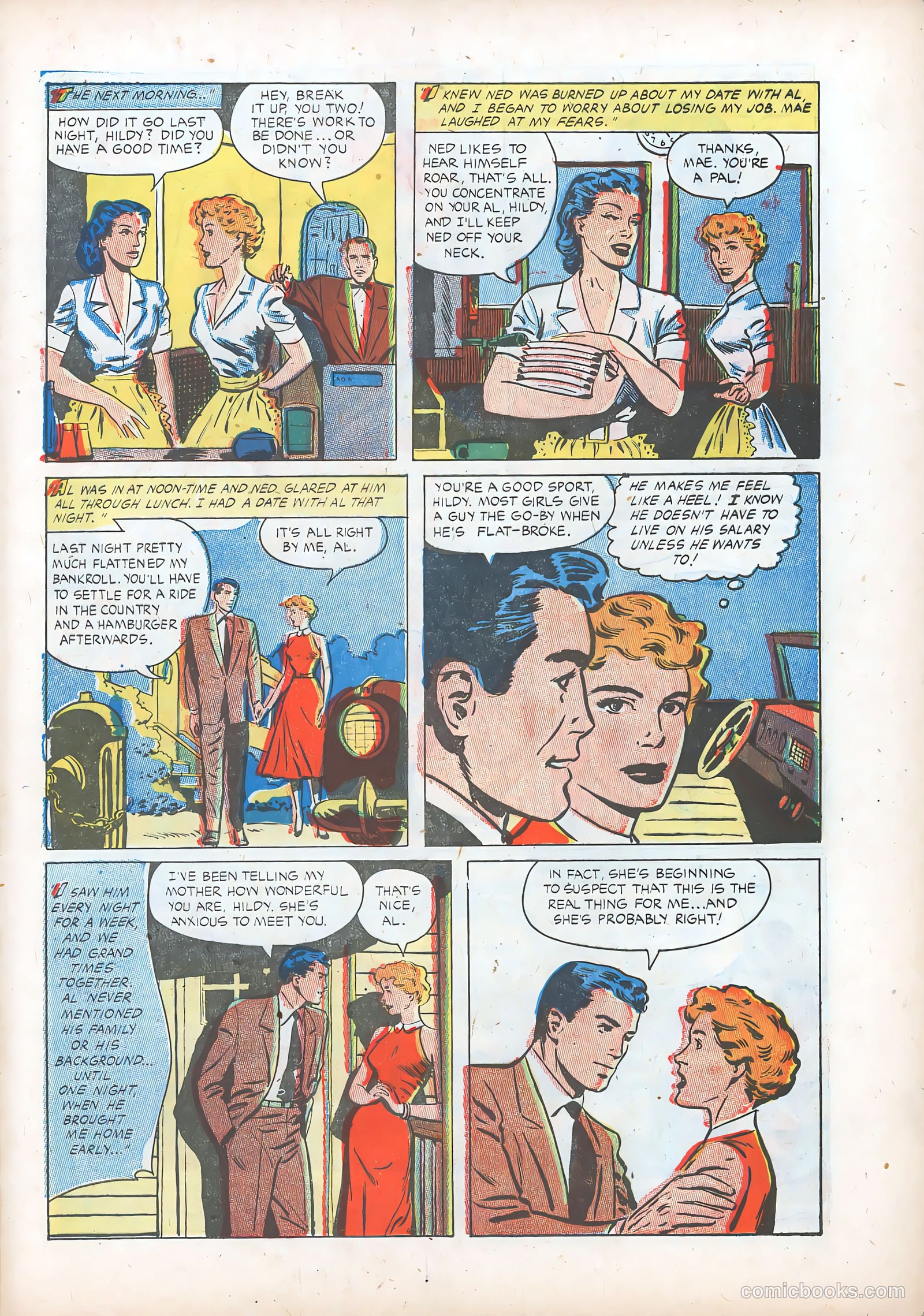 Teen-Age Romances #35 — page 21 of 36