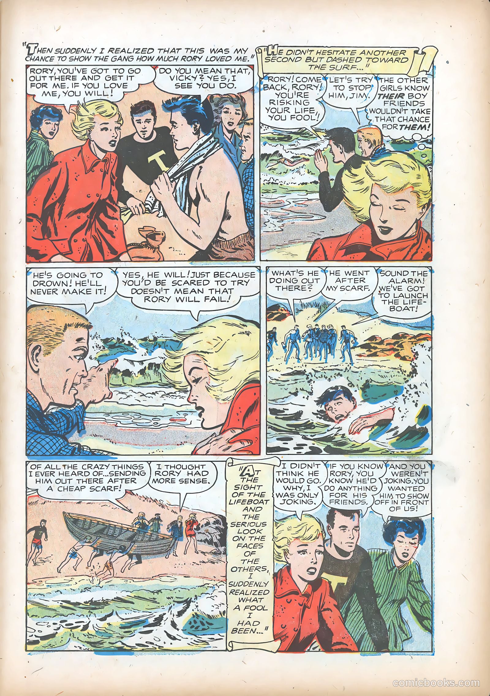 Teen-Age Romances #36 — page 23 of 36