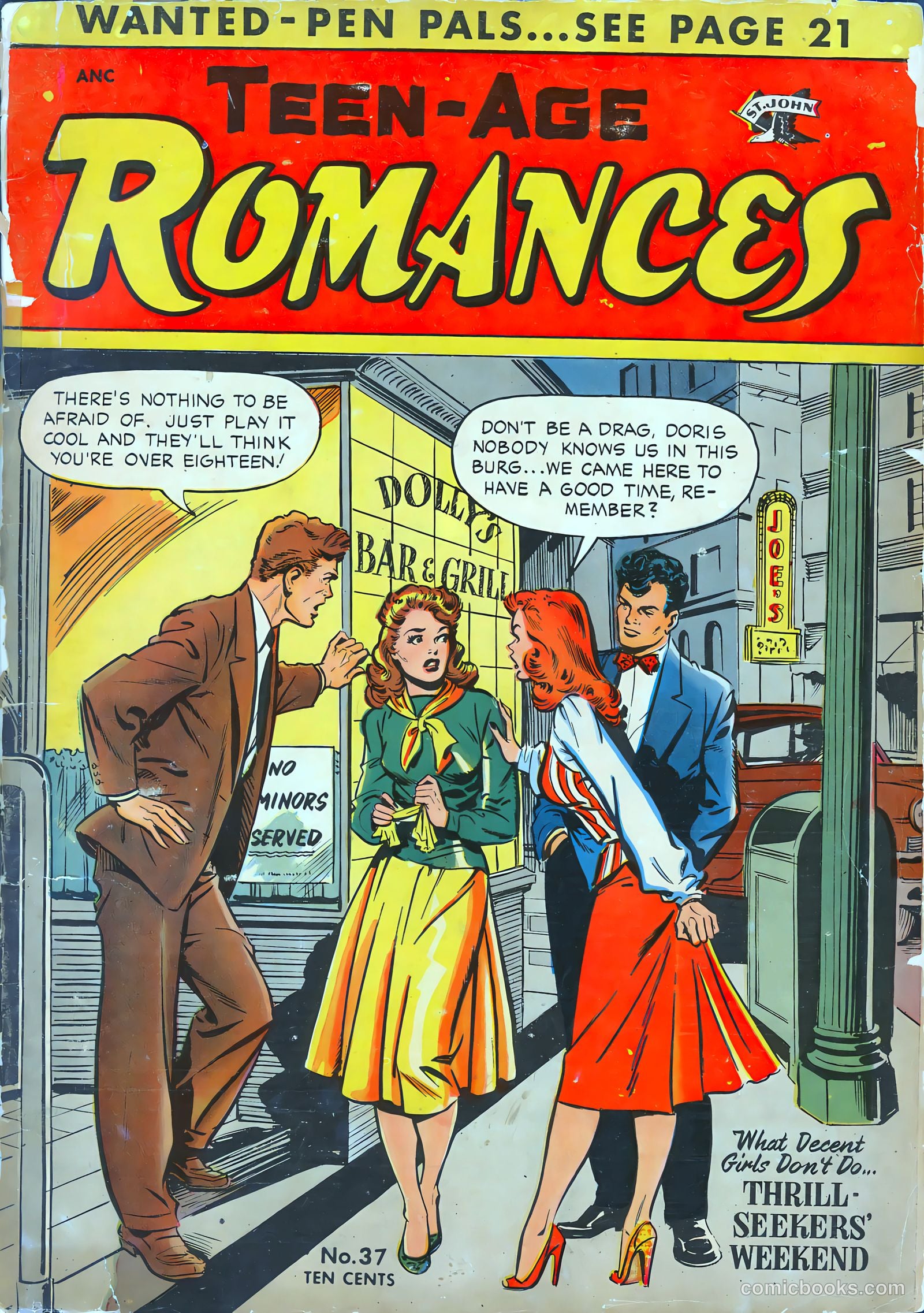 Teen-Age Romances #37 — page 1 of 36