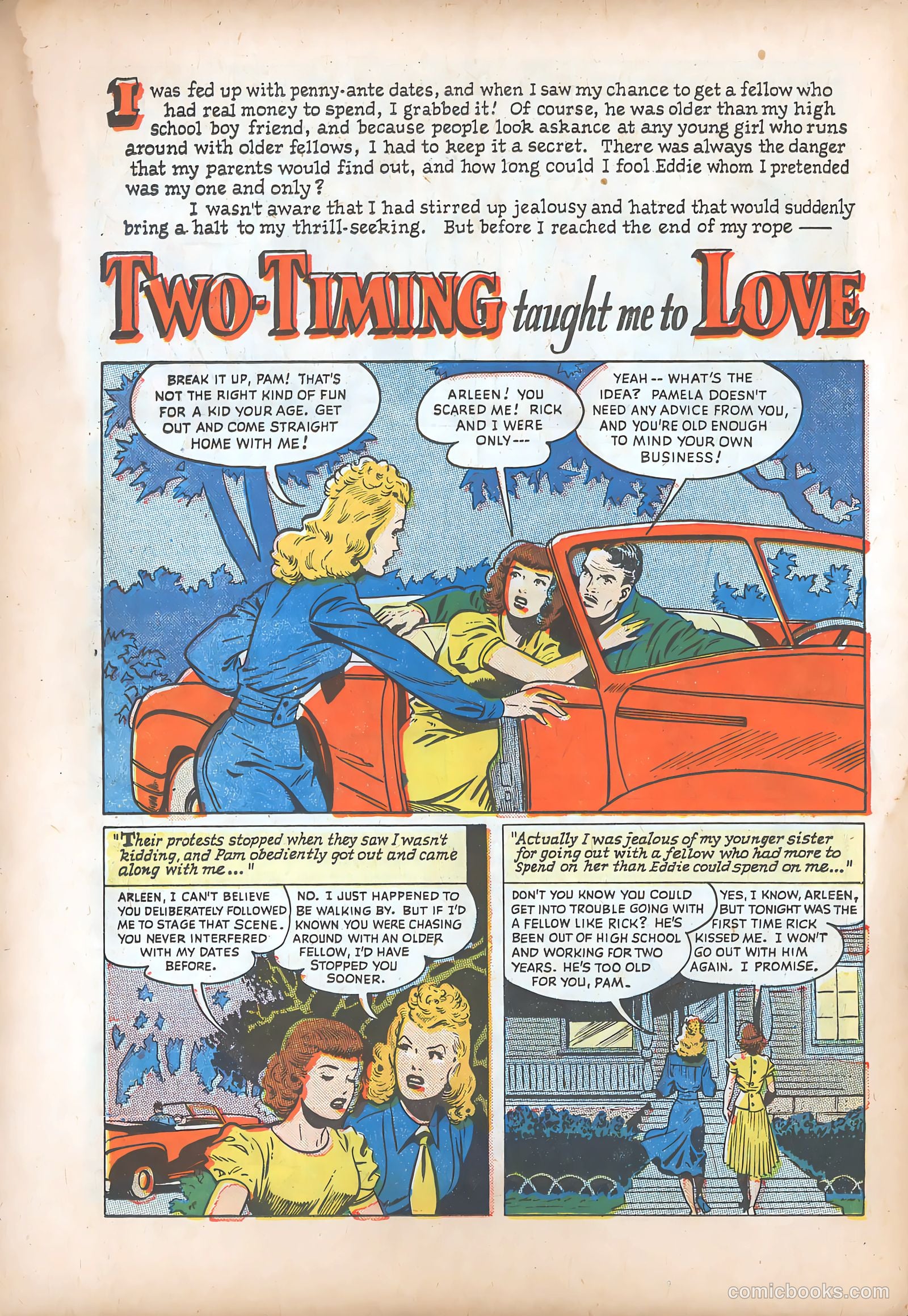 Teen-Age Romances #38 — page 27 of 37