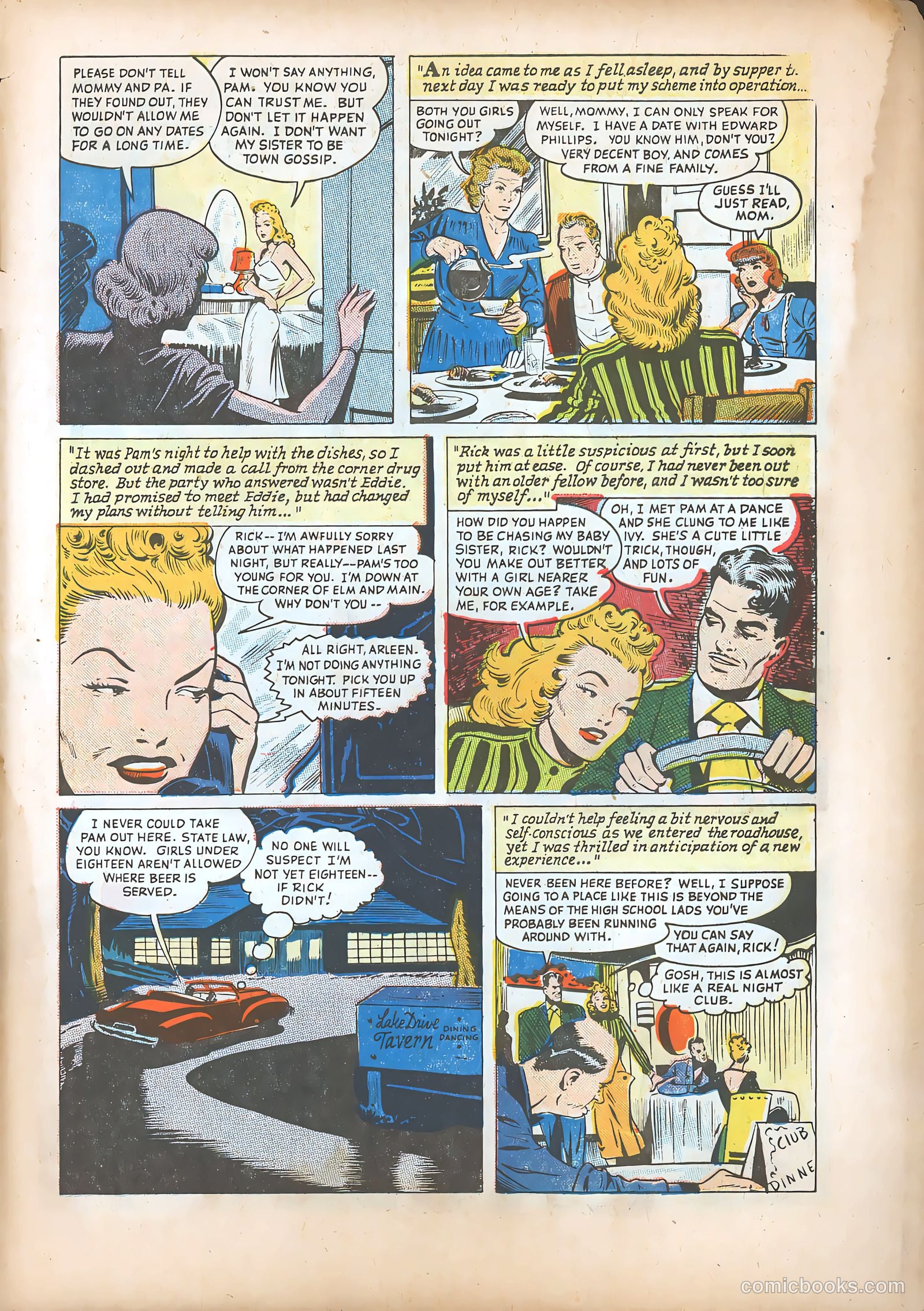 Teen-Age Romances #38 — page 28 of 37