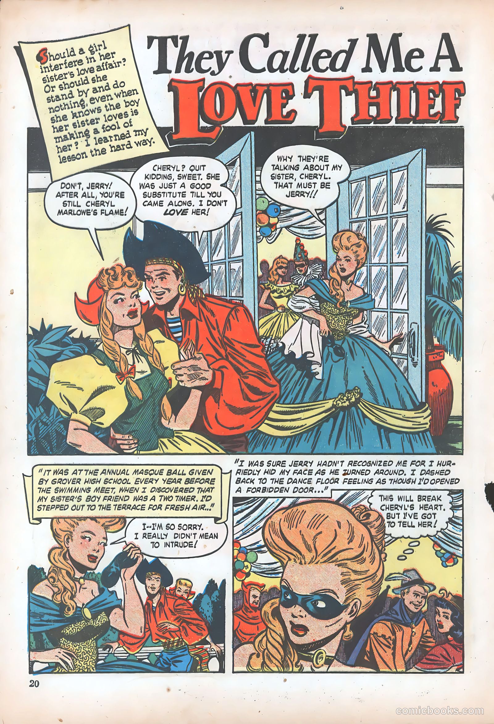 Teen-Age Romances #4 — page 20 of 68