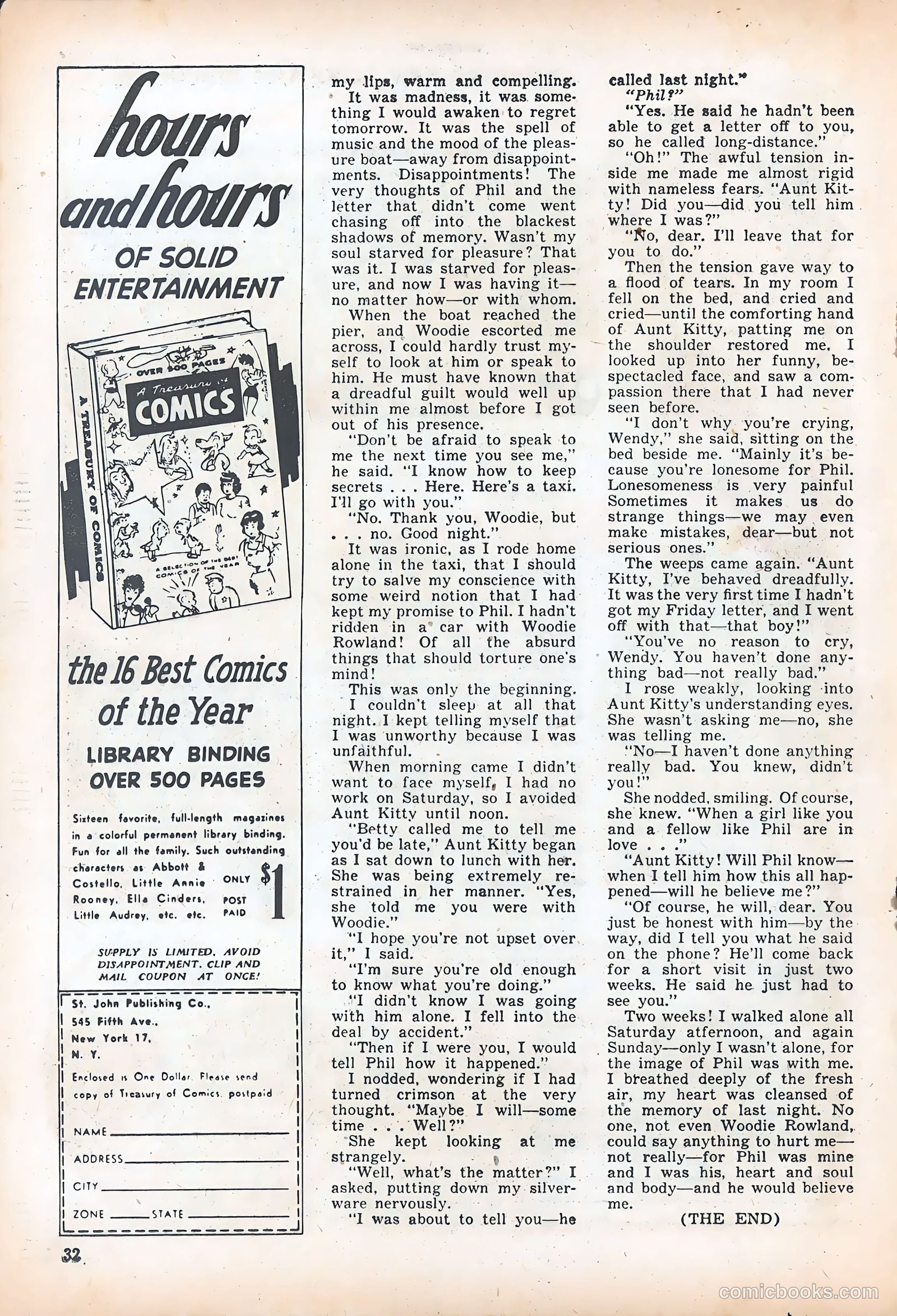 Teen-Age Romances #4 — page 32 of 68