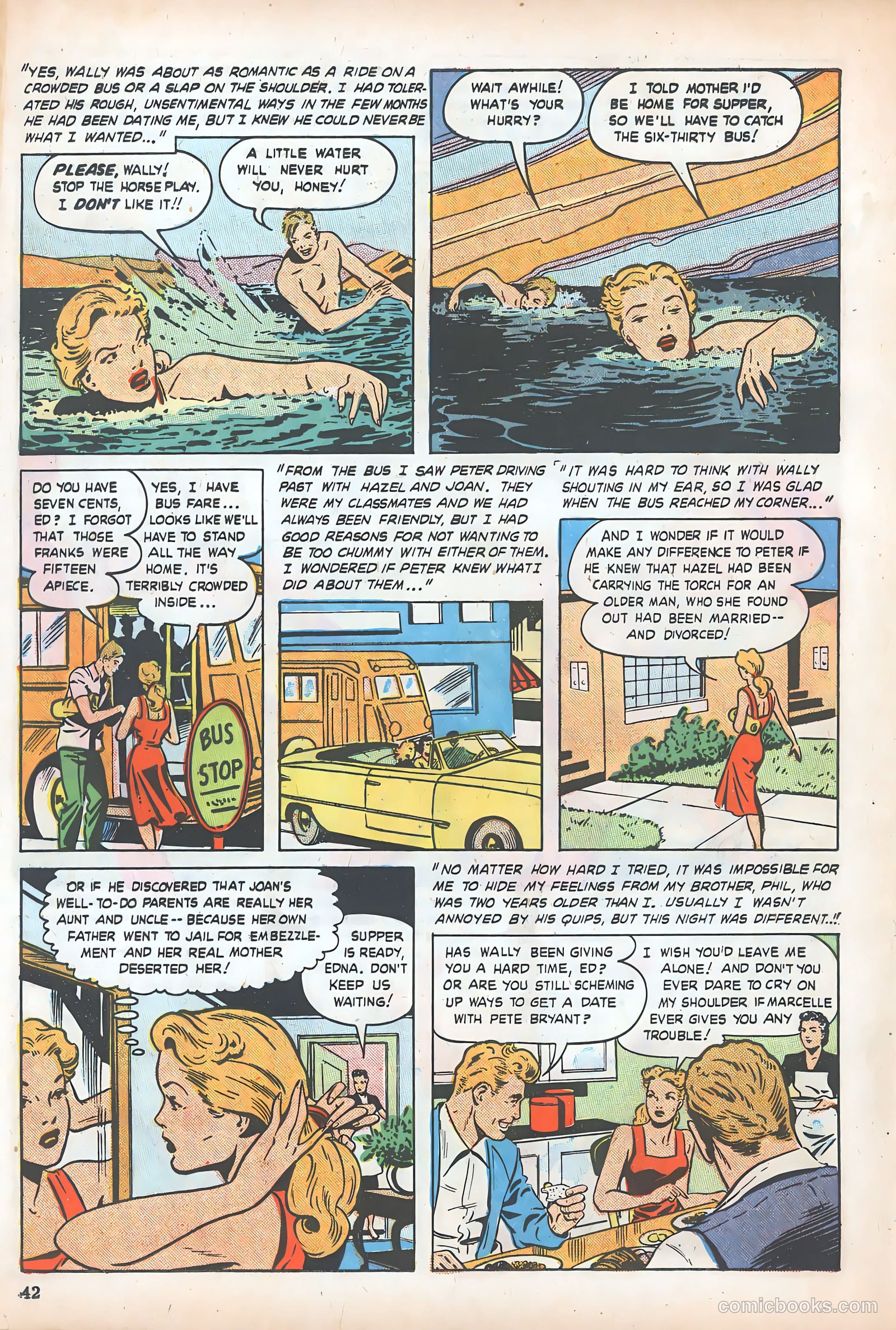 Teen-Age Romances #4 — page 42 of 68
