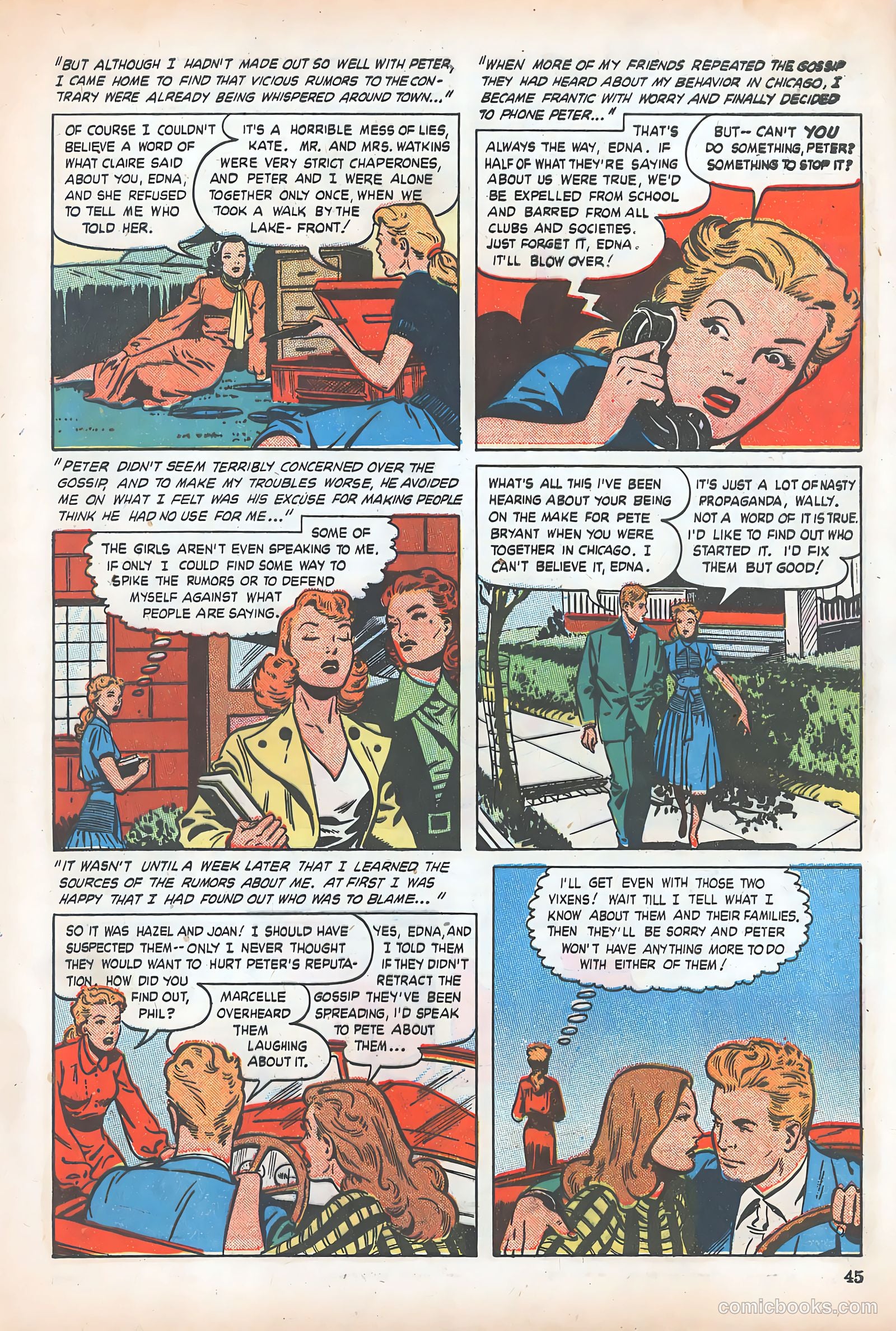 Teen-Age Romances #4 — page 45 of 68